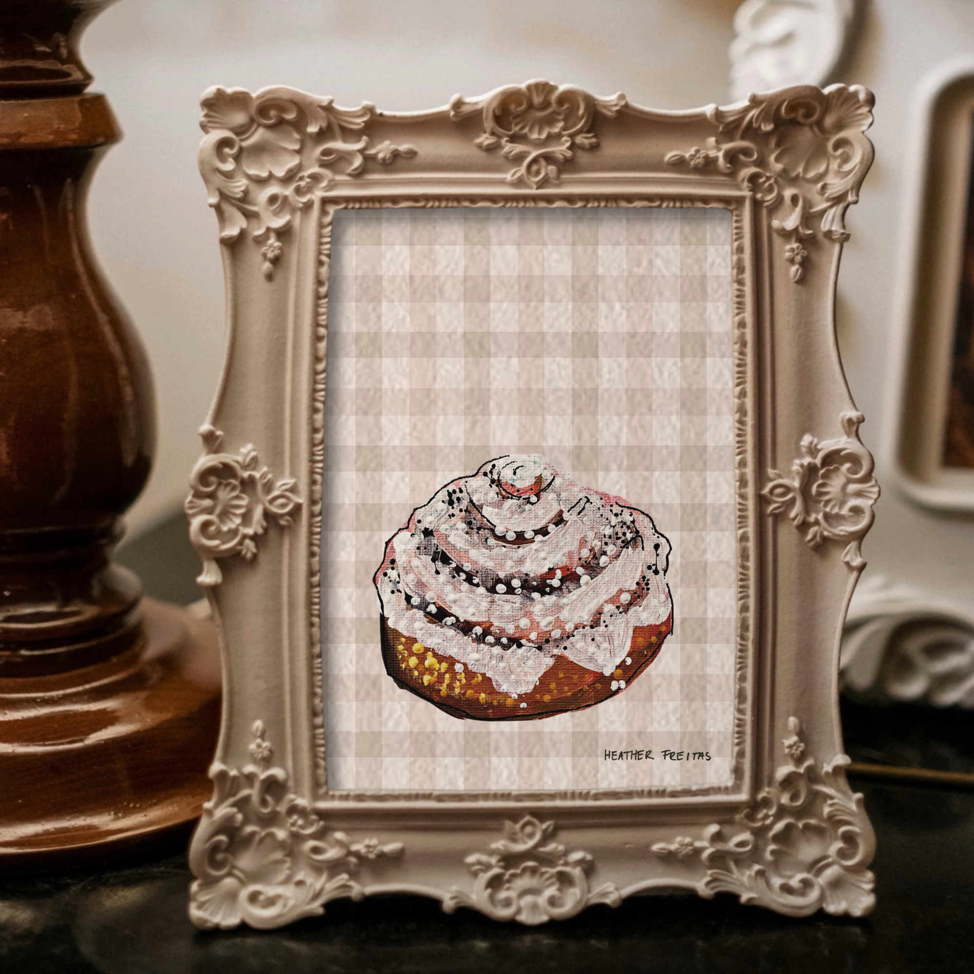 Cinnamon Roll Mini Fine Art Print