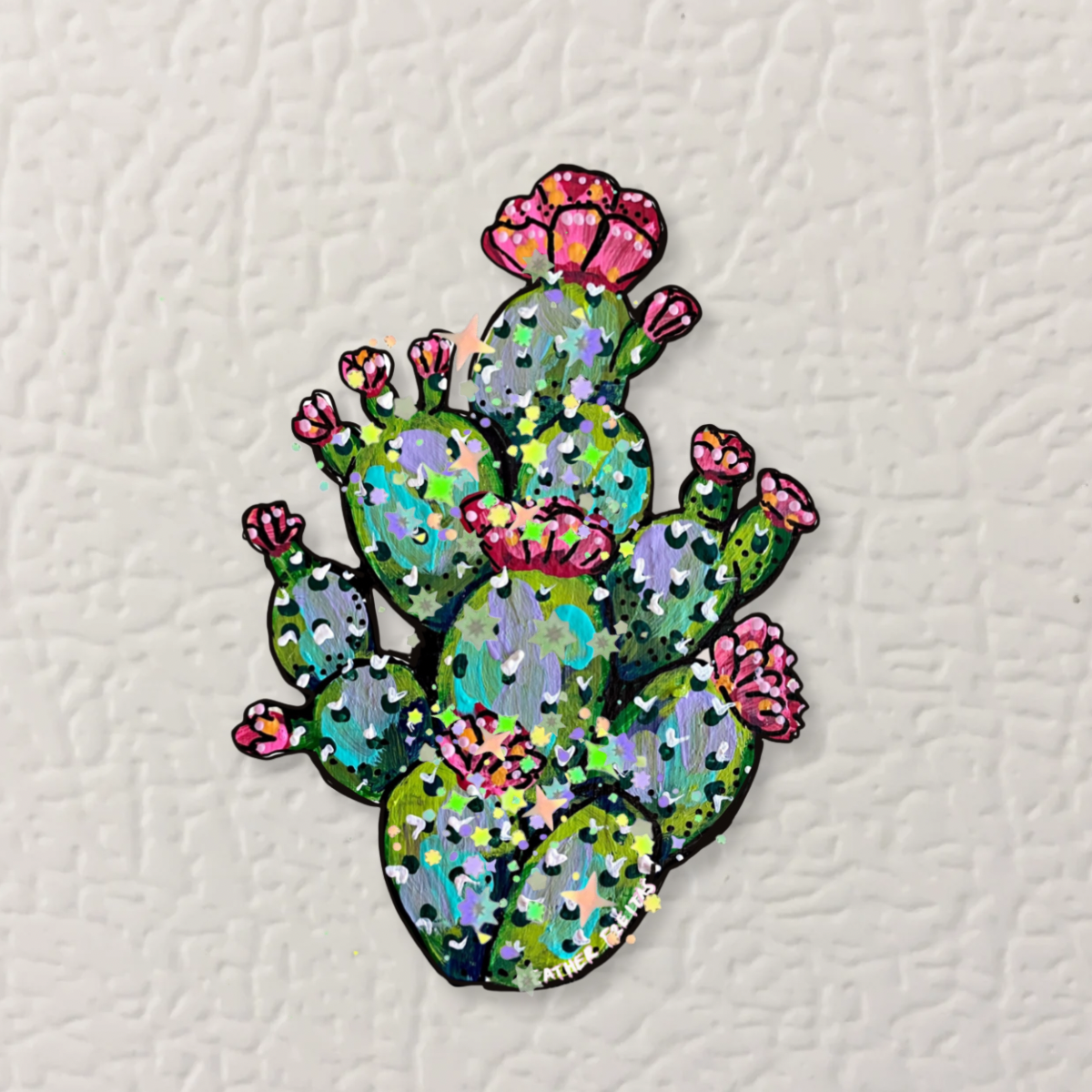 Prickly Pear Magnet ( Die-Cut )