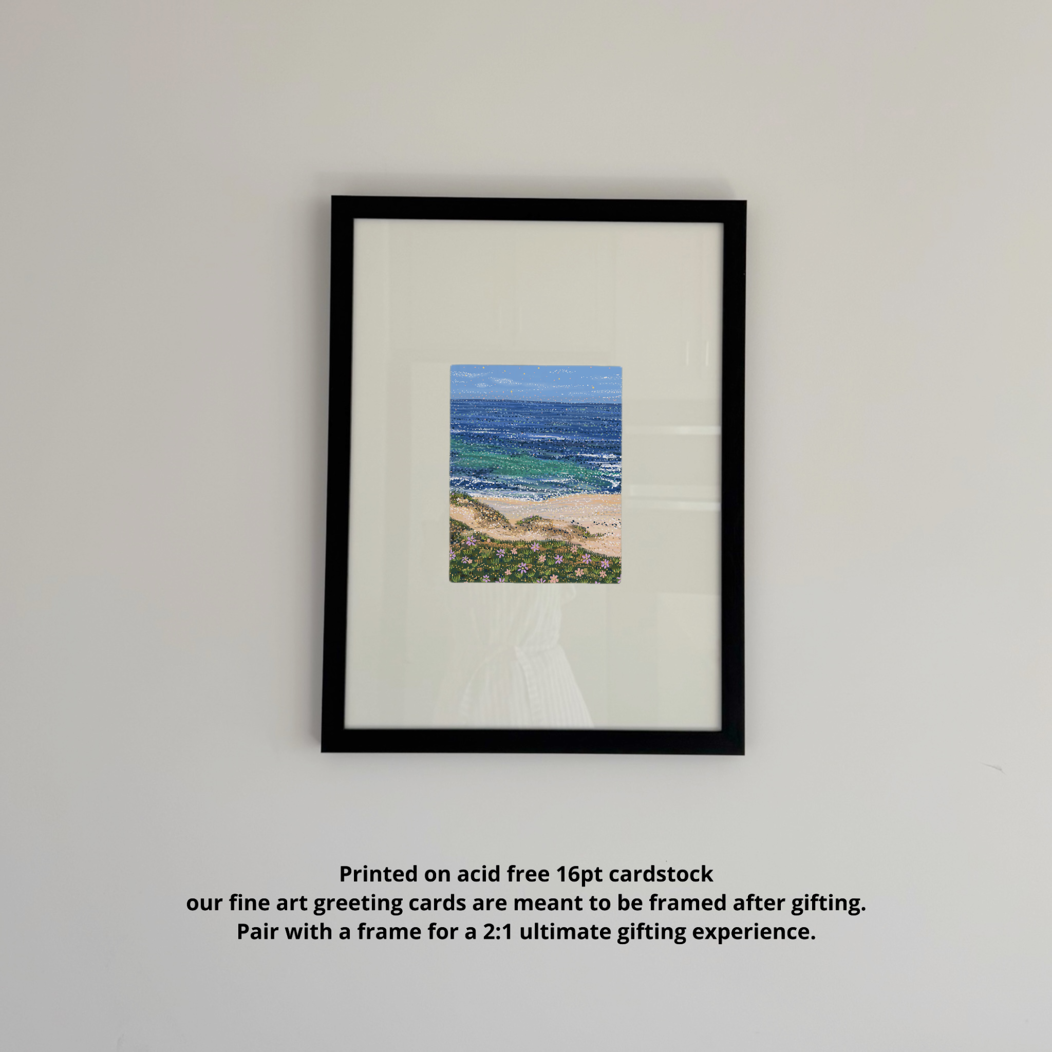 Daisy Tides Fine Art Greeting Card