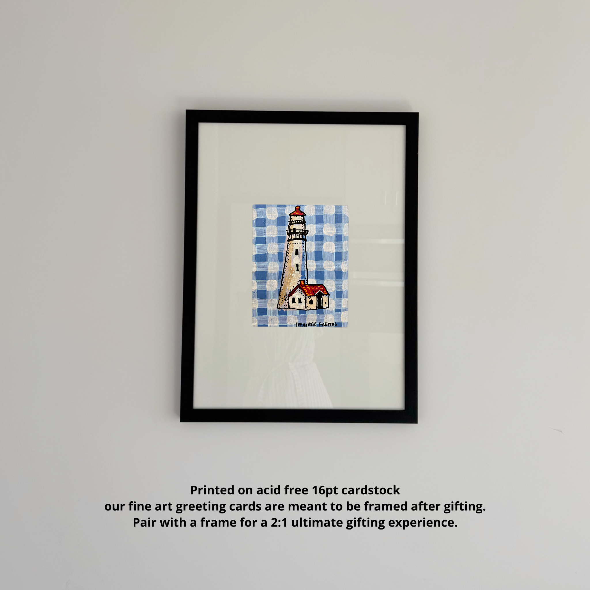 Lighthouse - Greeting Card / Fine Art Print