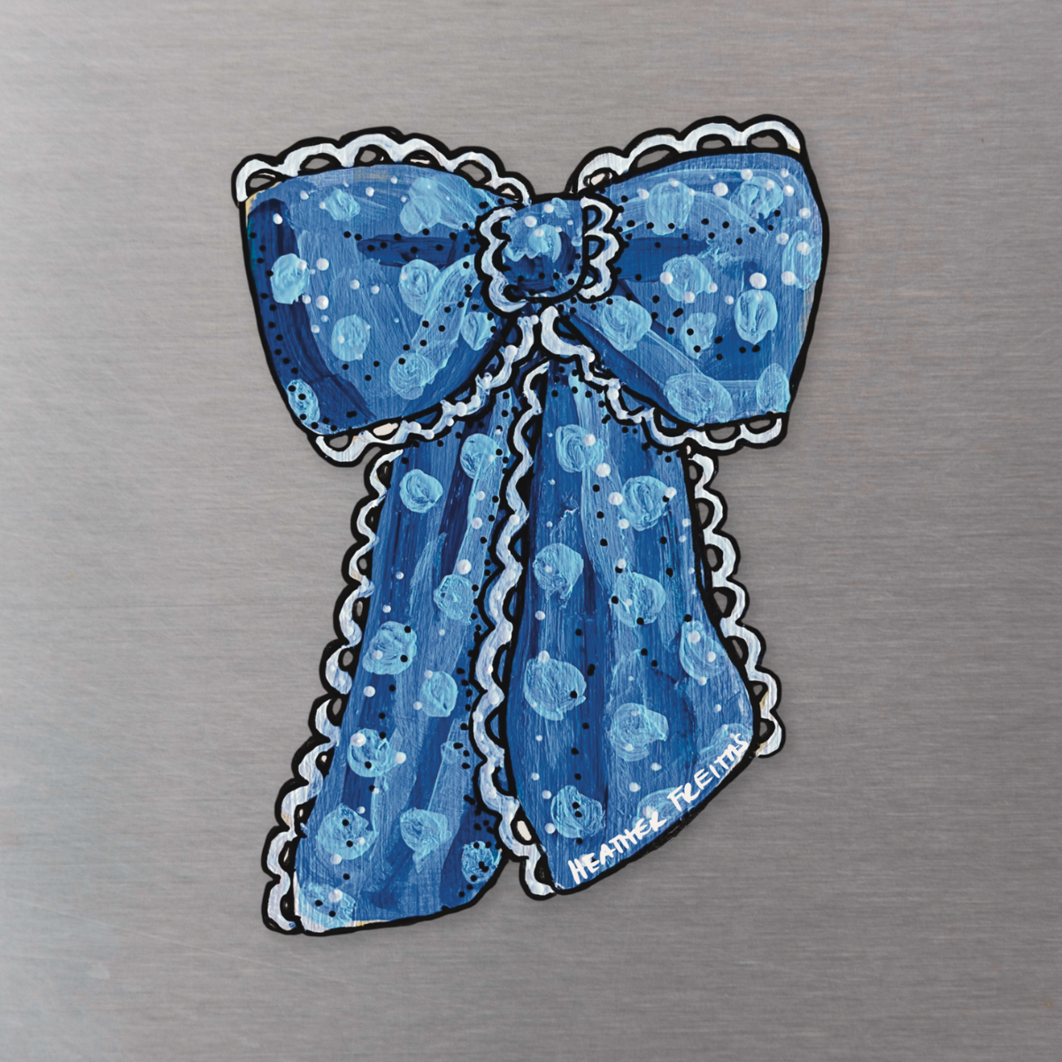 Blue Ribbon Magnet ( Die-Cut )