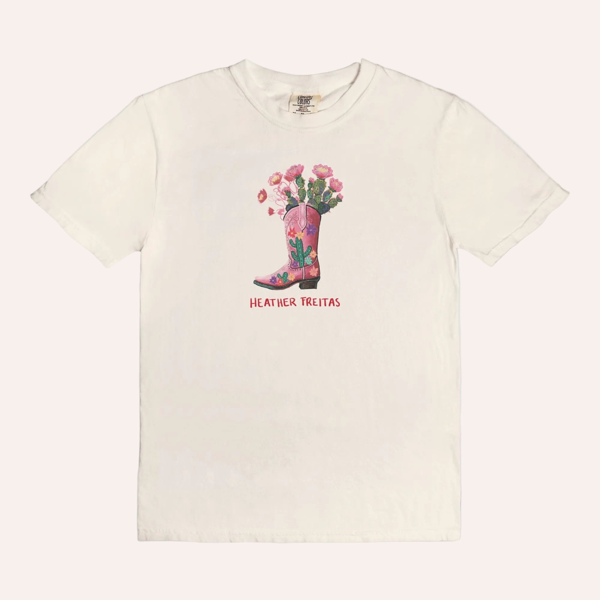 Cowgirl Cactus Boot Tee