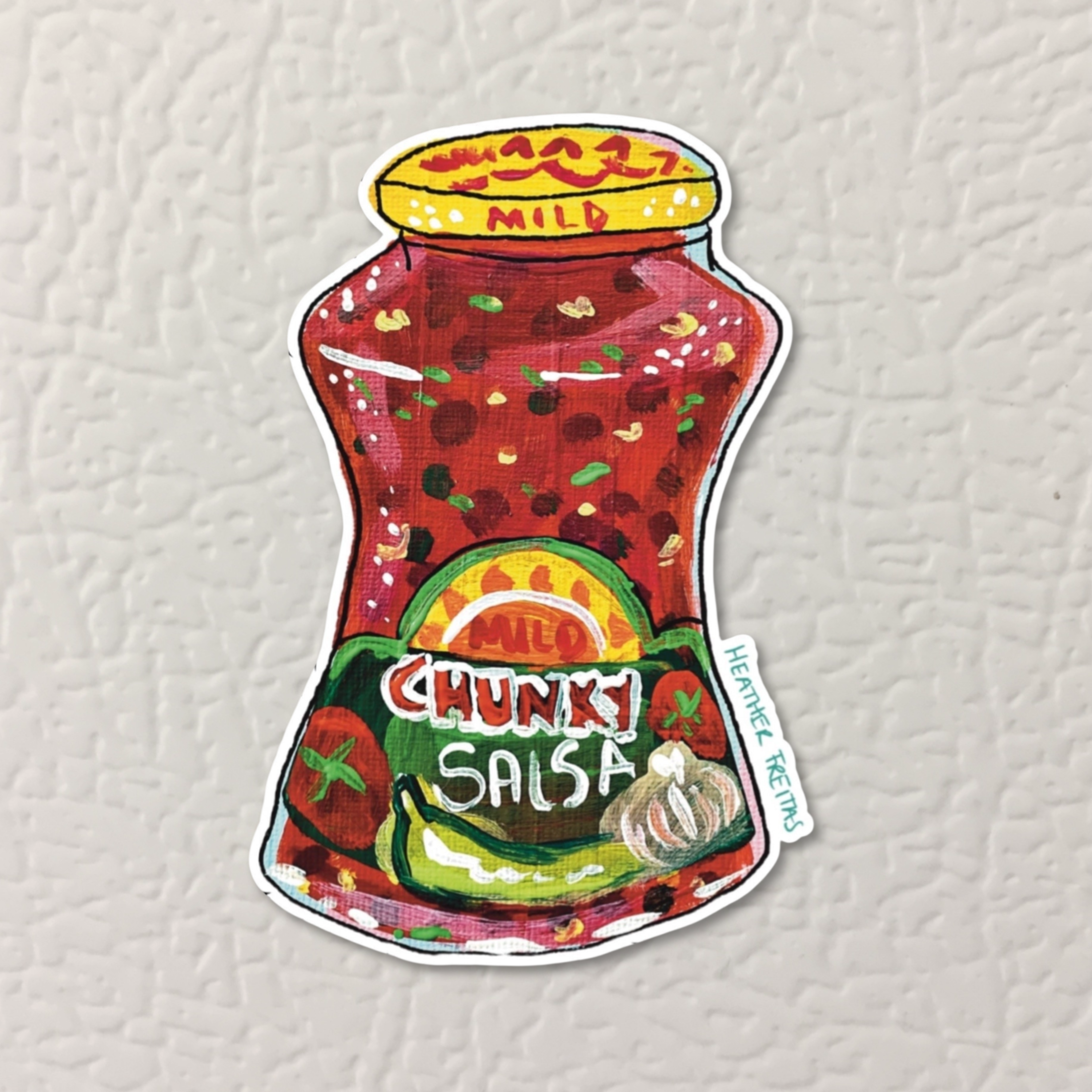 Salsa Magnet ( Die-Cut )