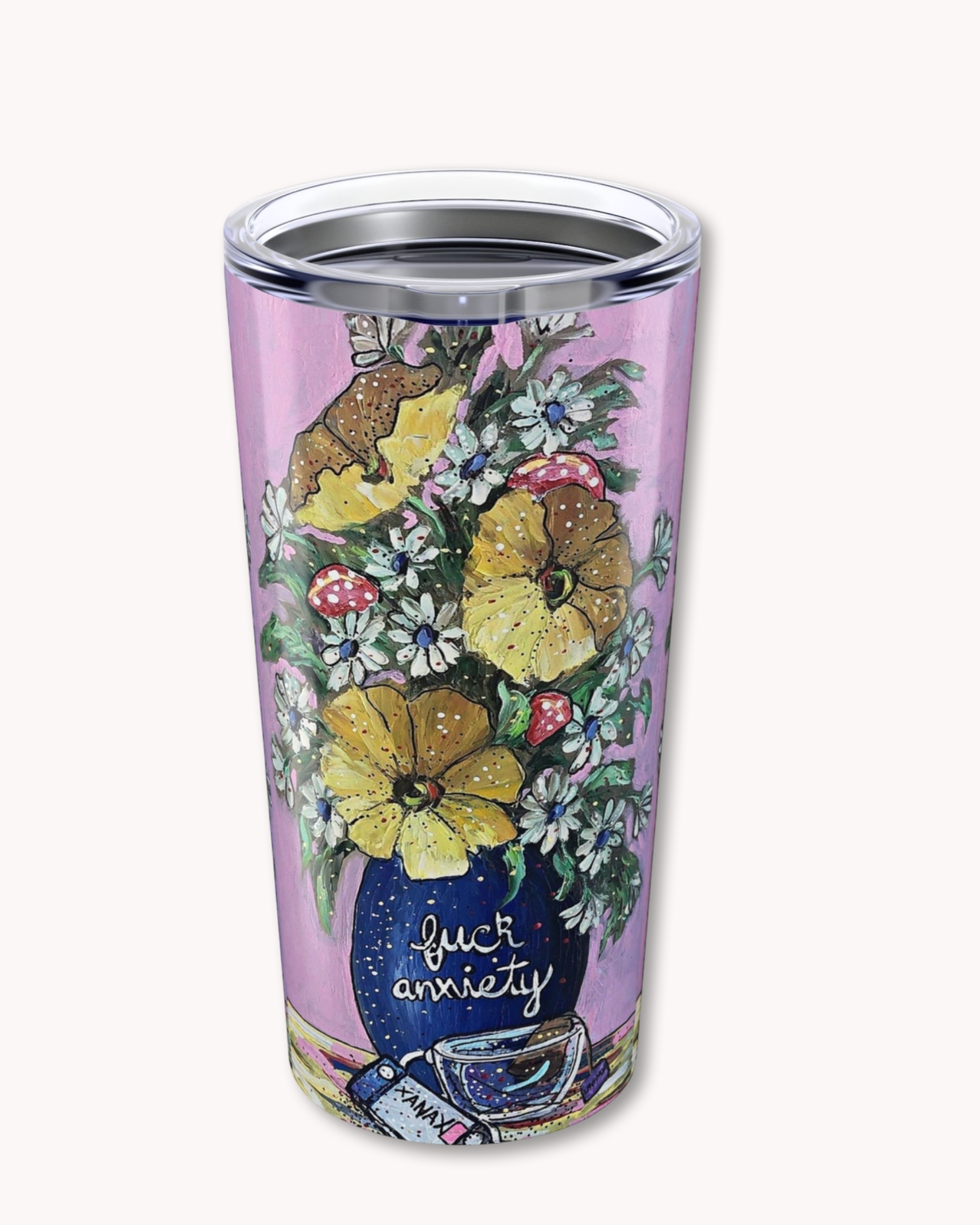 Fuck Anxiety 20oz Tumbler