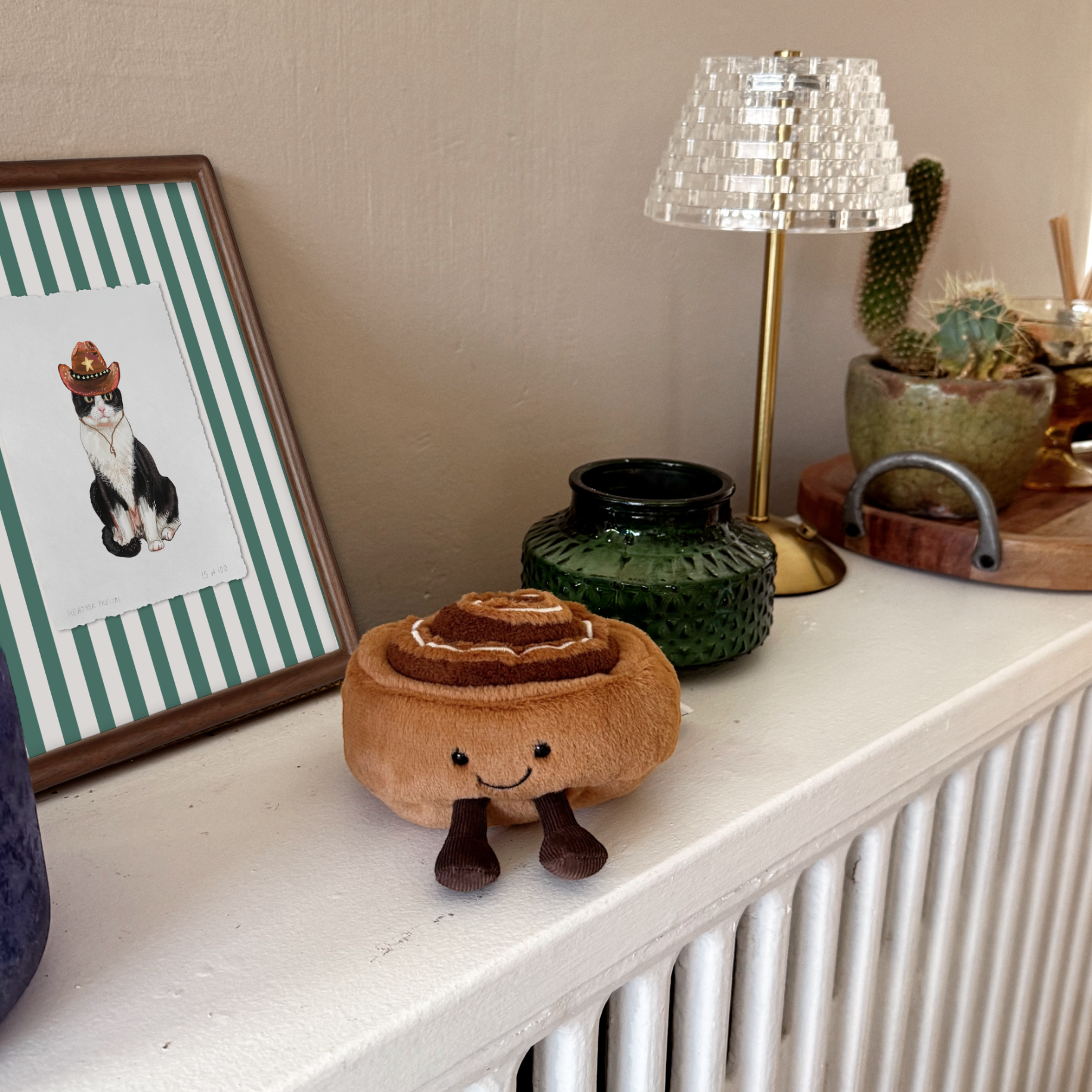 Cowboy Cat Limited Edition Framed Print