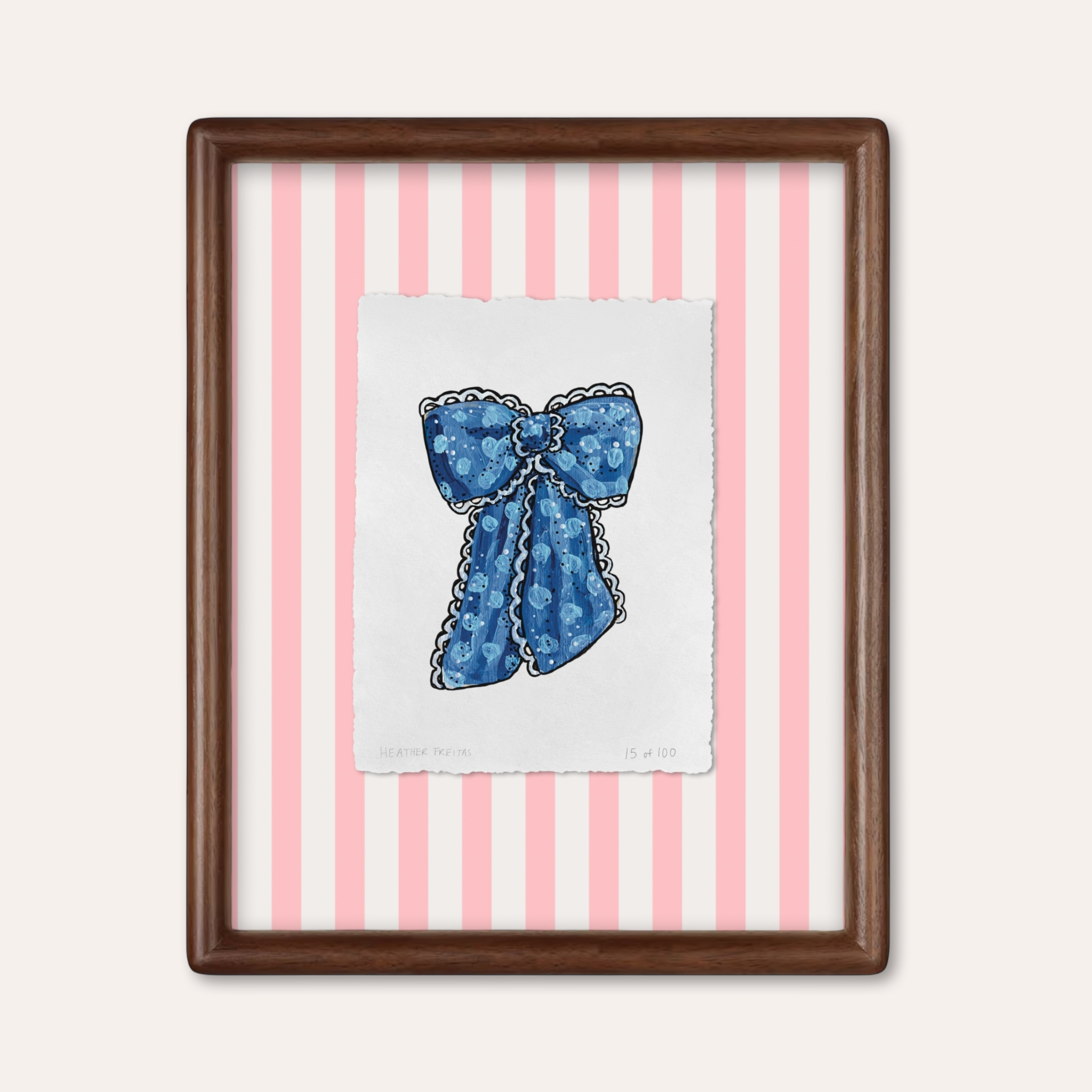 Blue Ribbon Limited Edition Framed Print