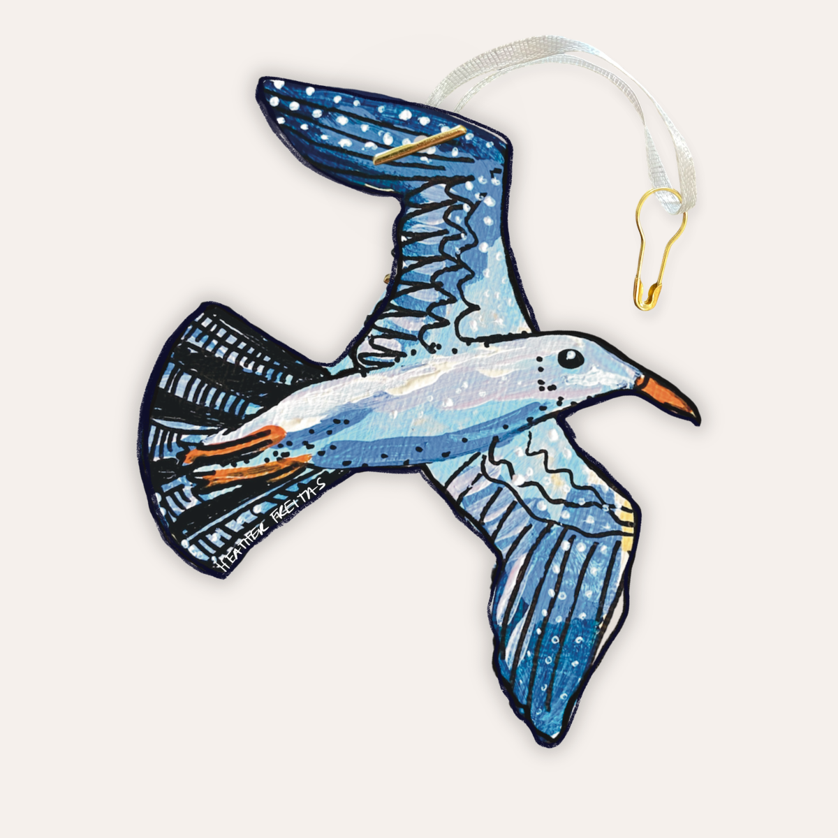 Seagull Gift Tag