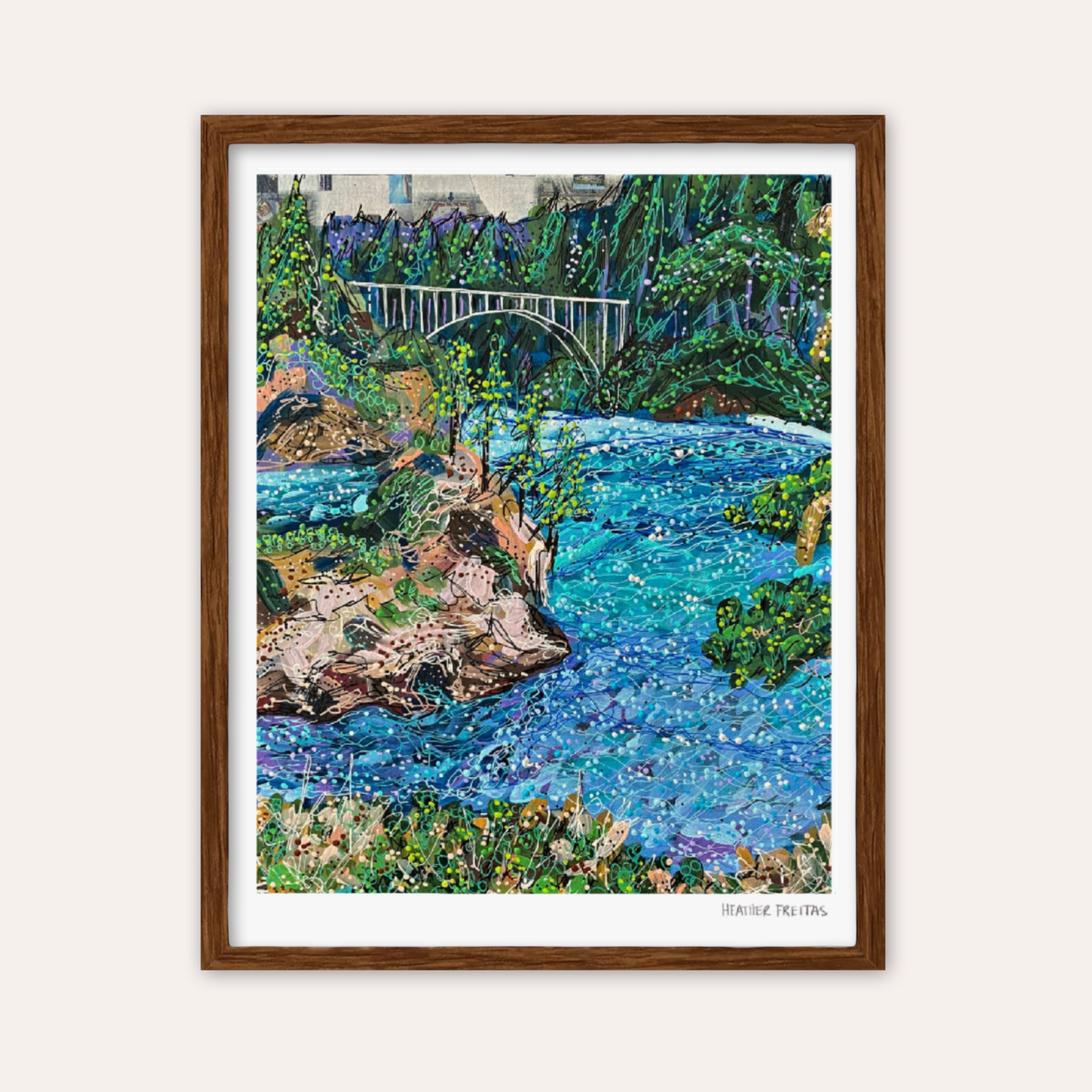 The Lagoon Fine Art Print