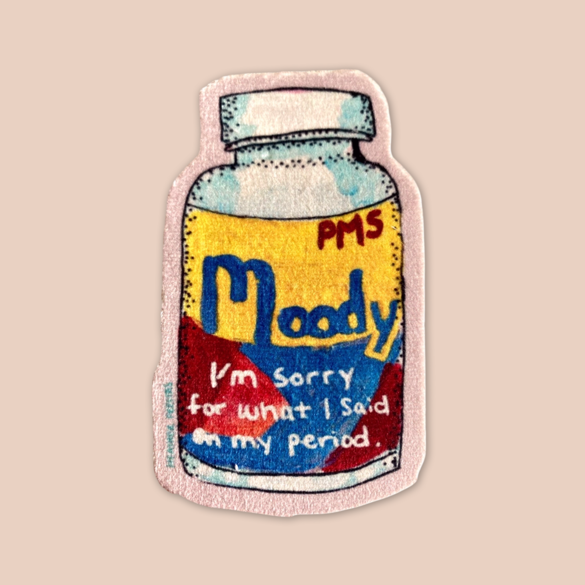 Moody - Sew On Velveteen Patch