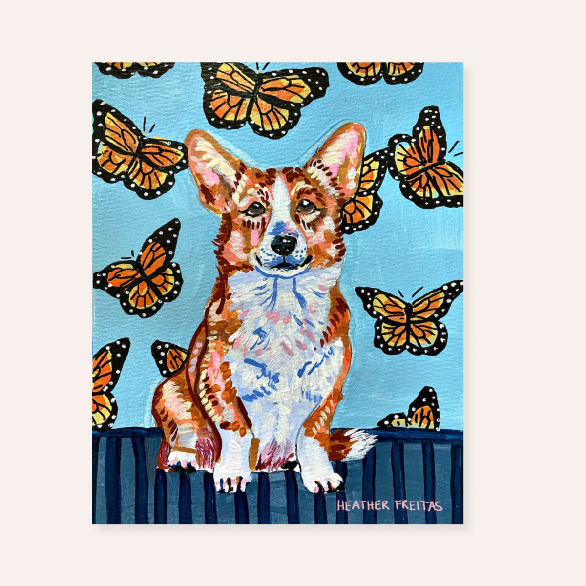 Corgi ( original painting )
