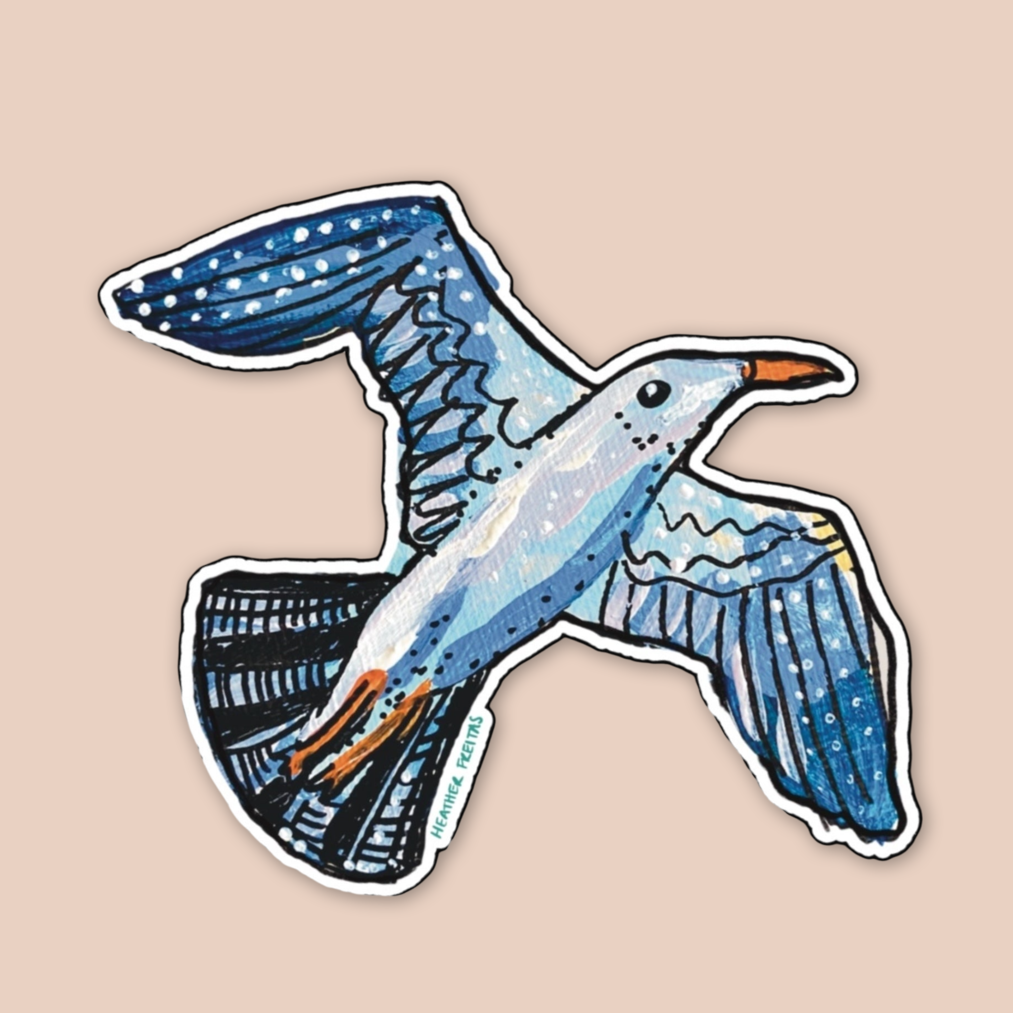 Seagull Sticker