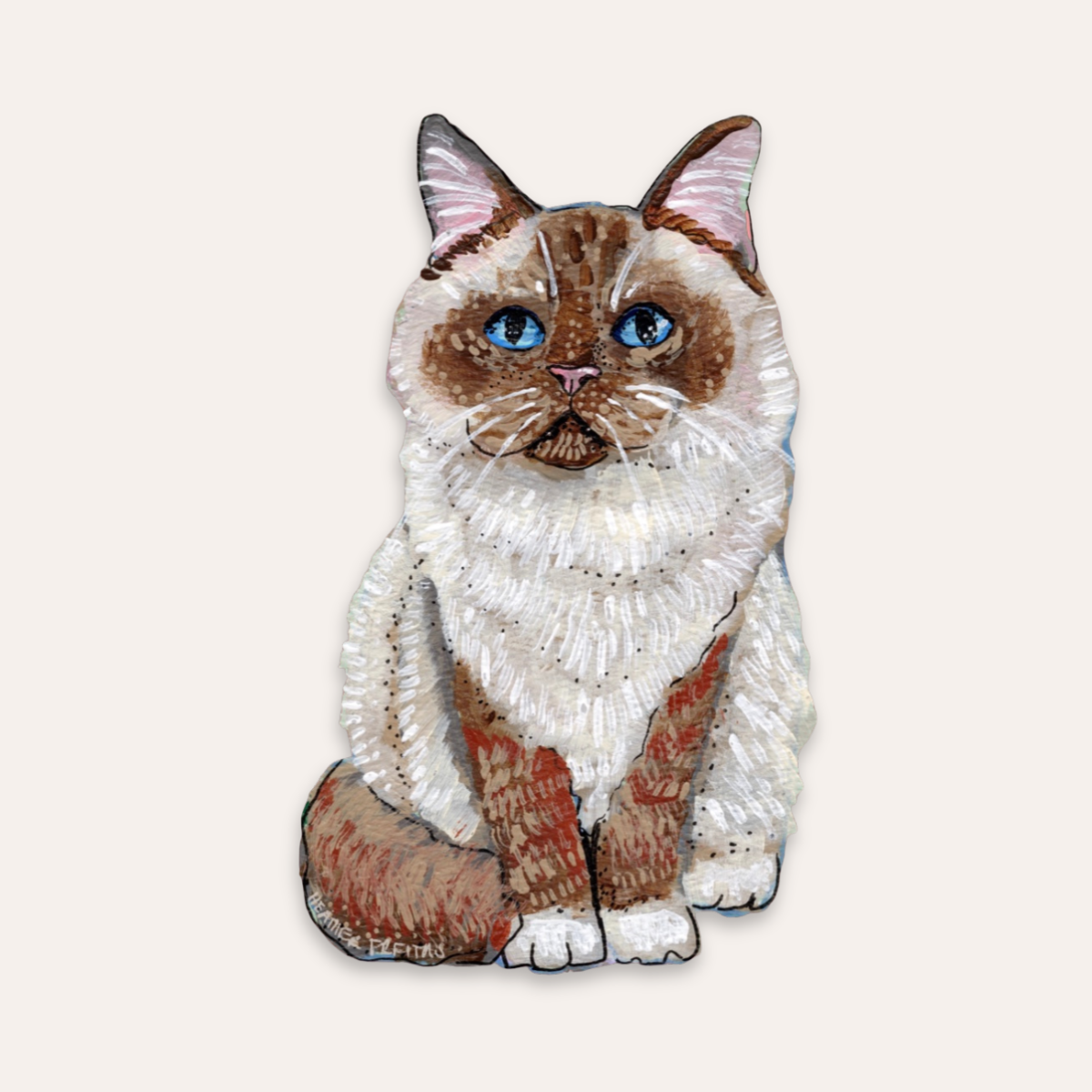 Ragdoll Cat Sticker
