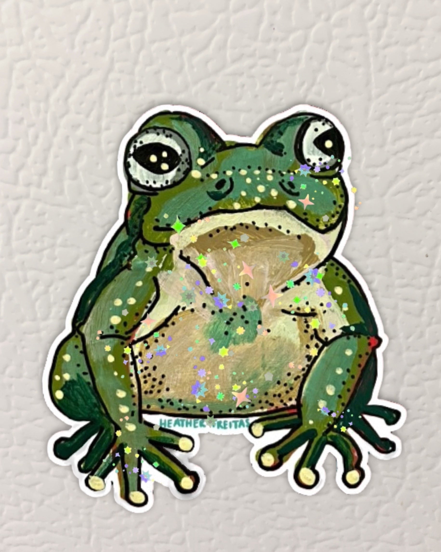 Frog Magnet ( Die-Cut )