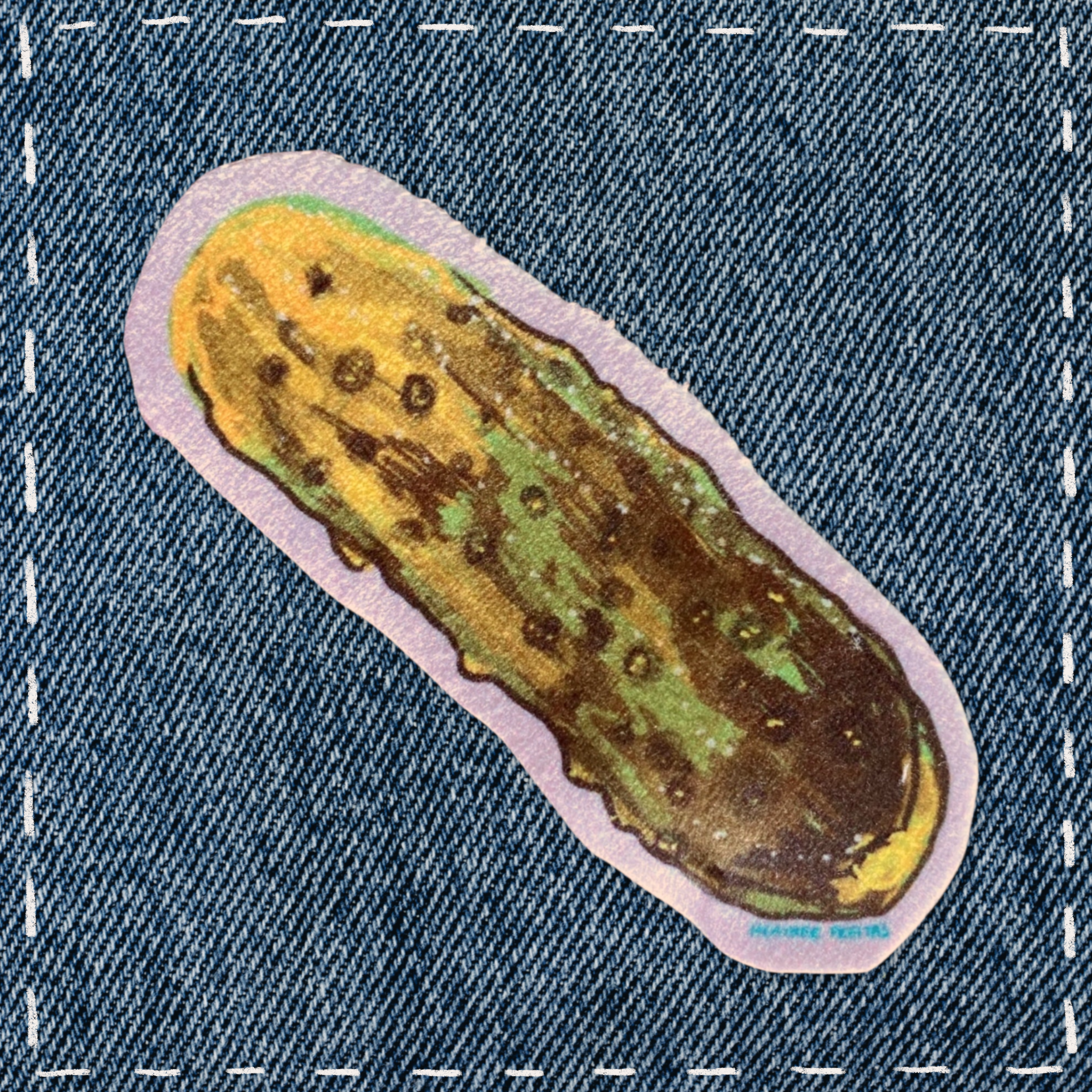 Pickle - Sew On Velveteen Patch