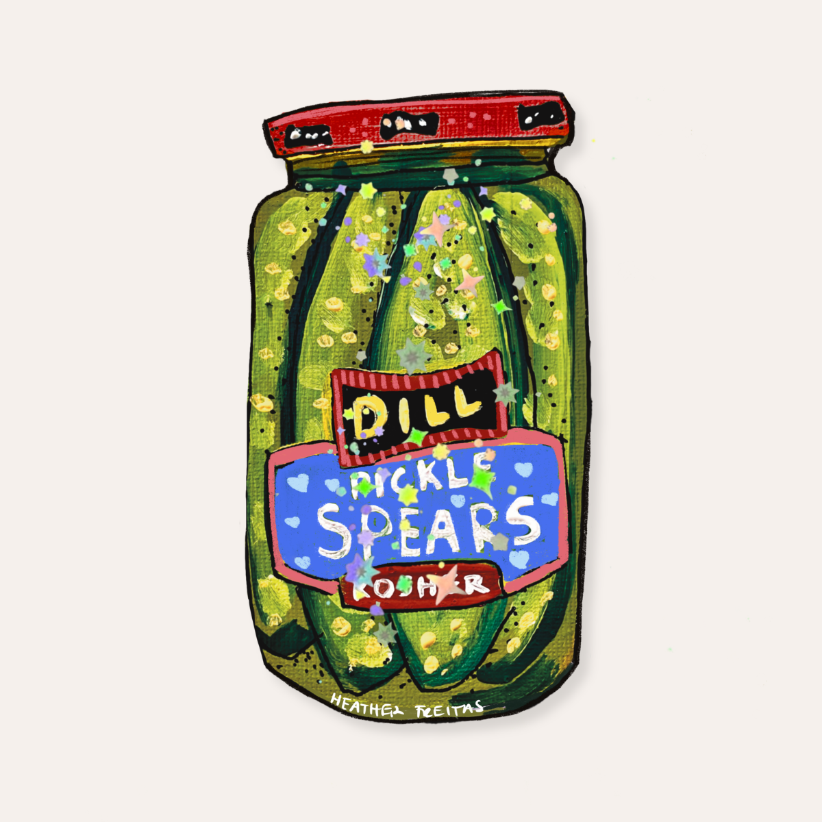 Pickle Pears Sticker