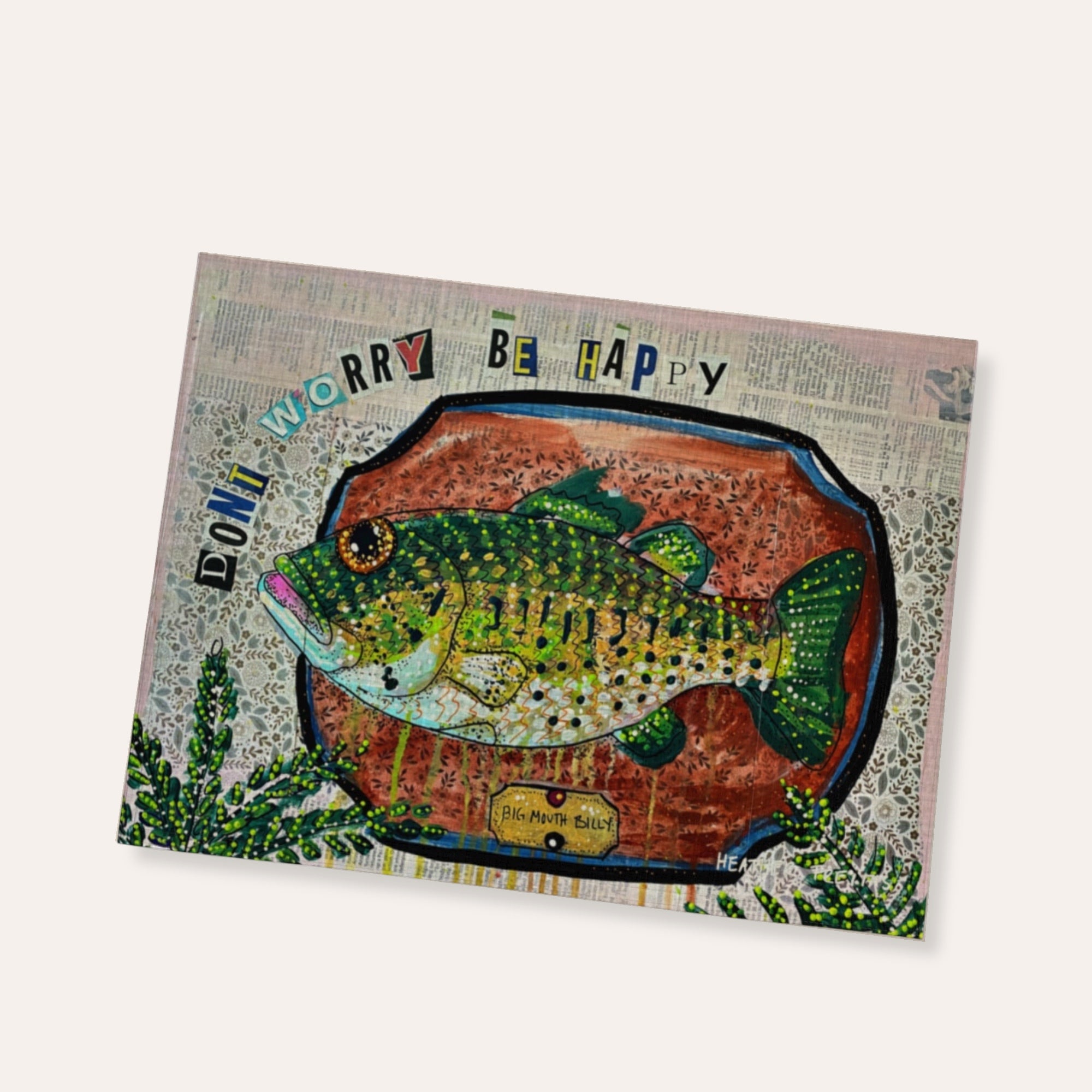 Don't Worry, Be Happy Placemat