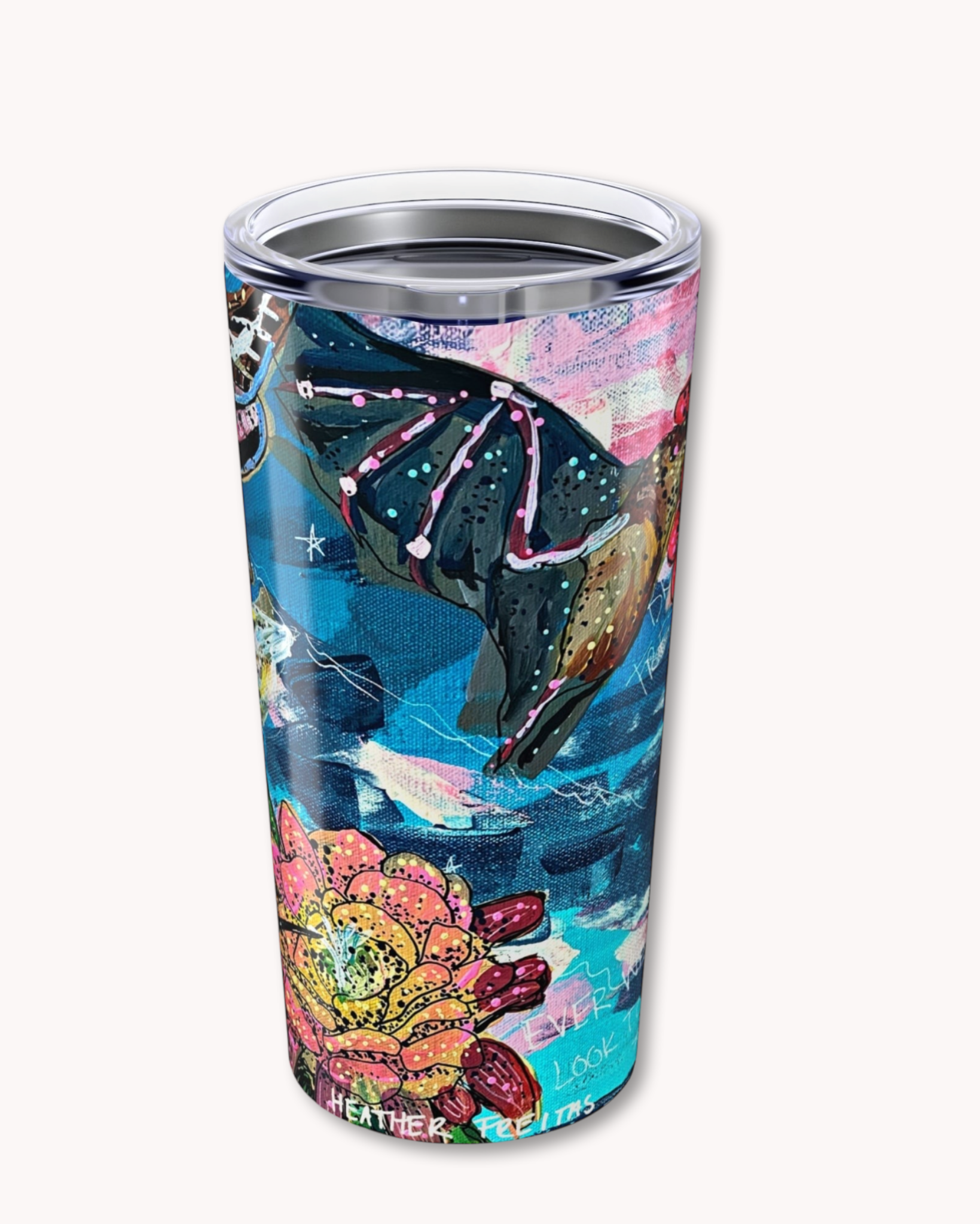 Twilight Desert Pollinators 20oz Tumbler
