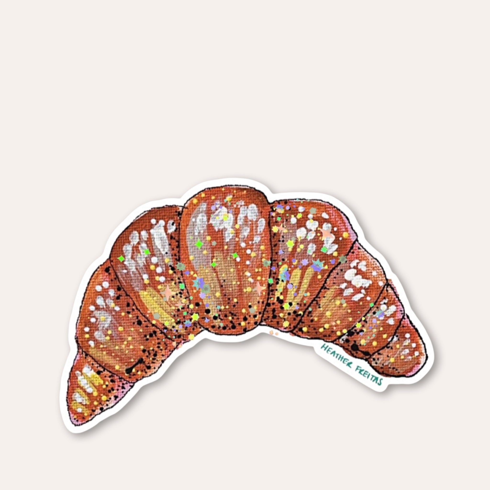 Croissant Sticker
