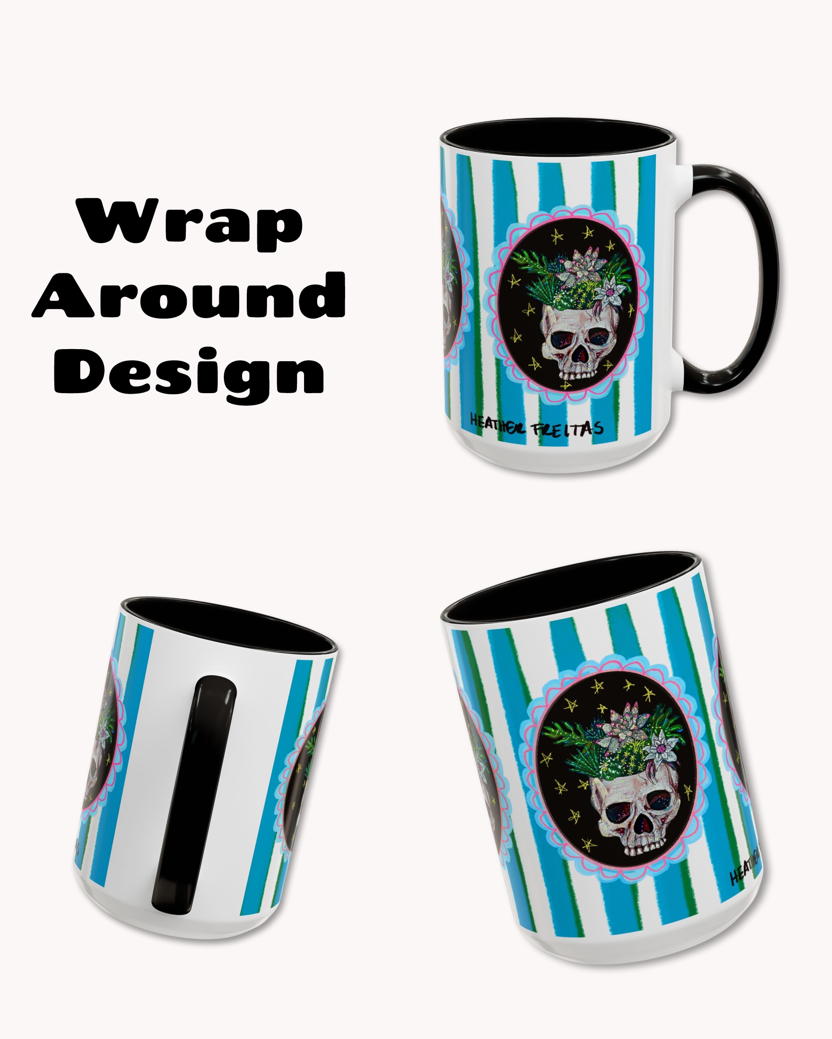 Desert Bloom Coffee Mug 15oz