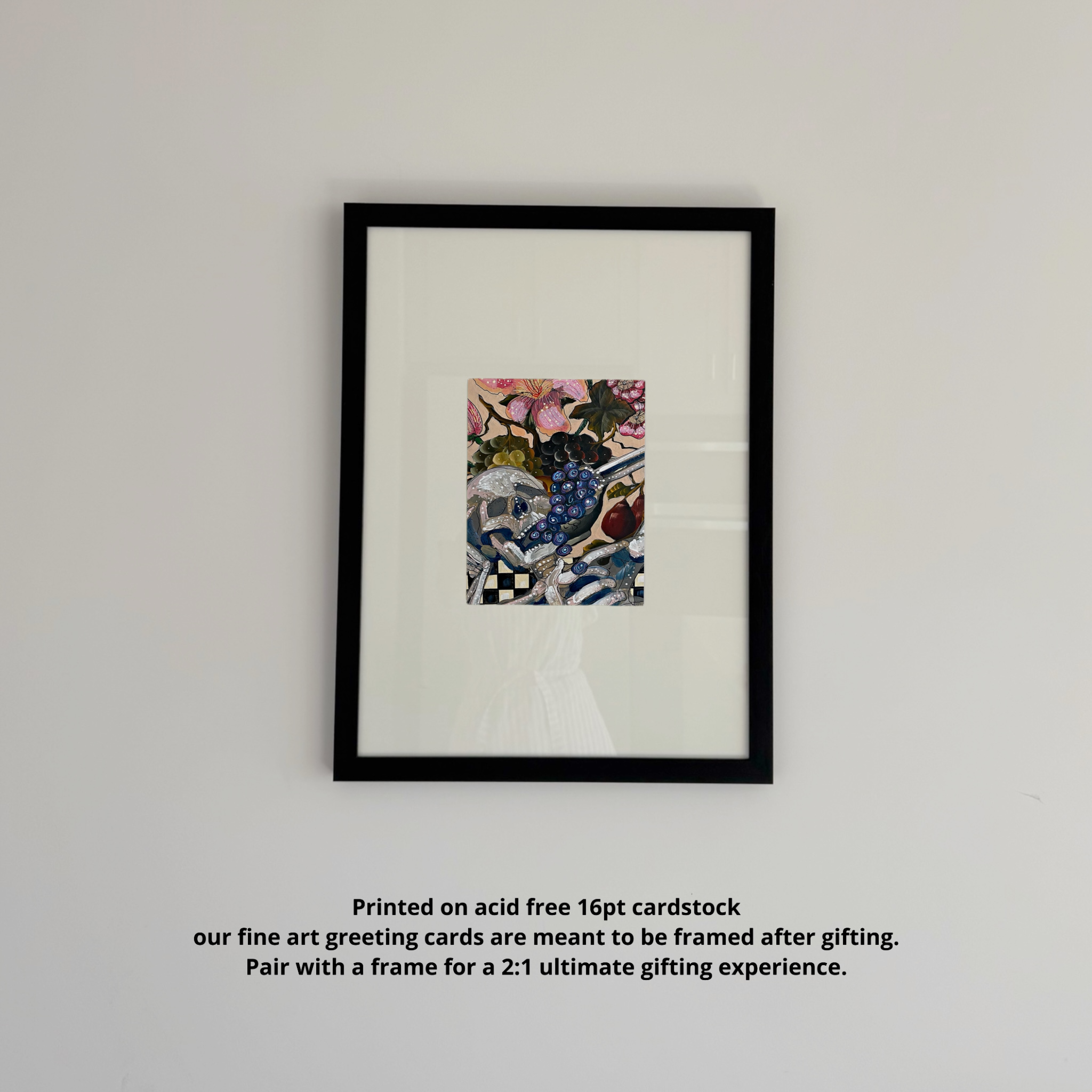 Wine & Dine Fine Art Greeting Card