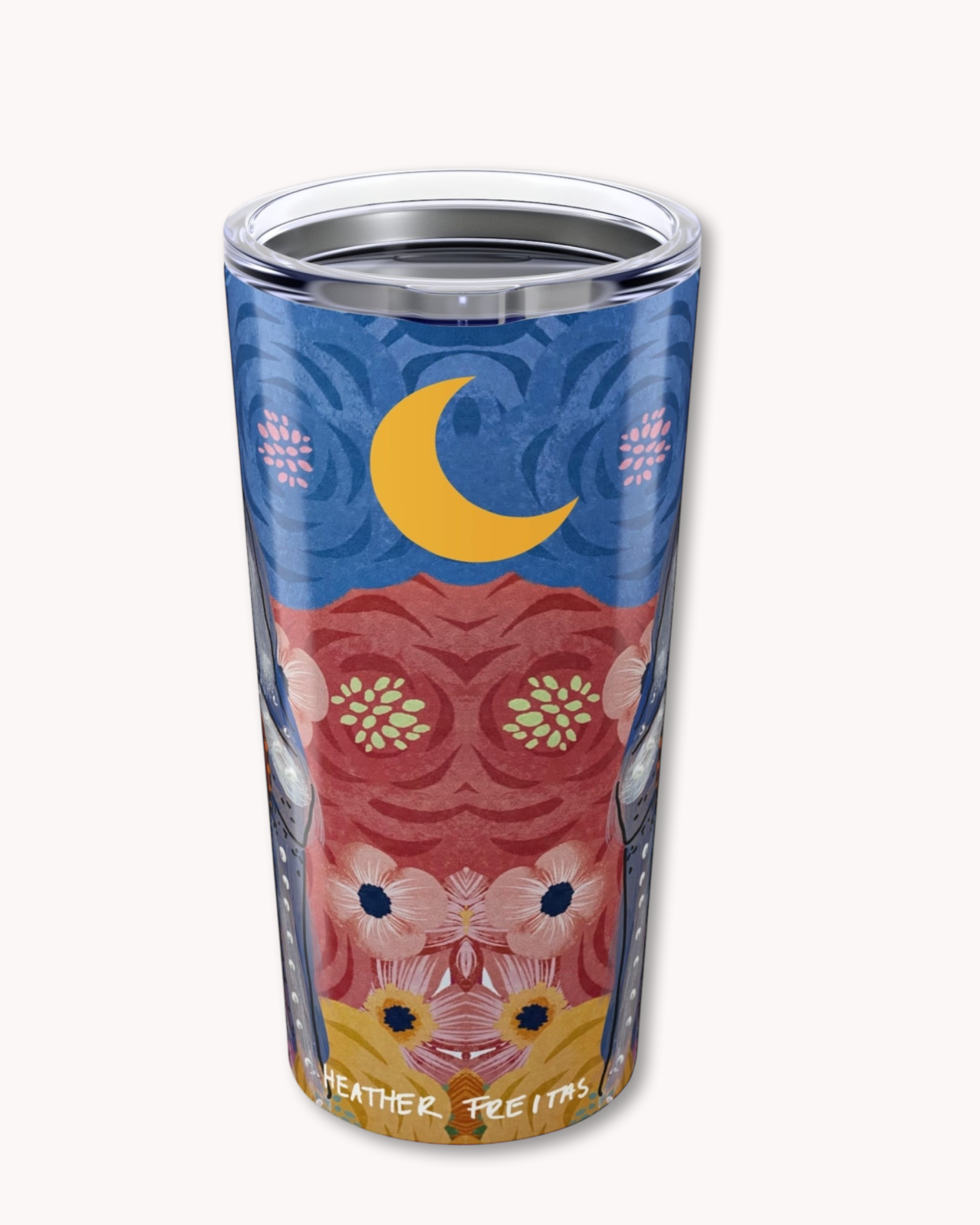 Floral Ghost 20oz Tumbler