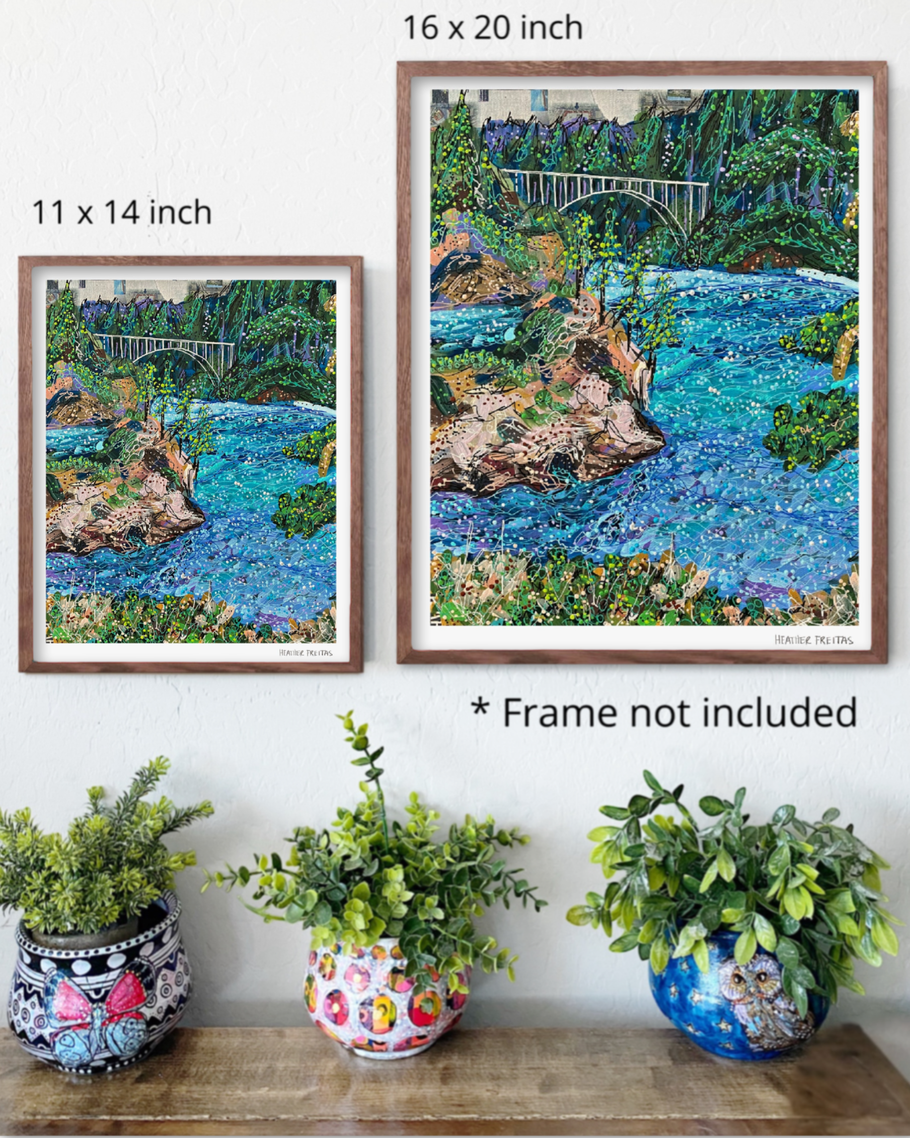 Forest Lagoon Fine Art Print