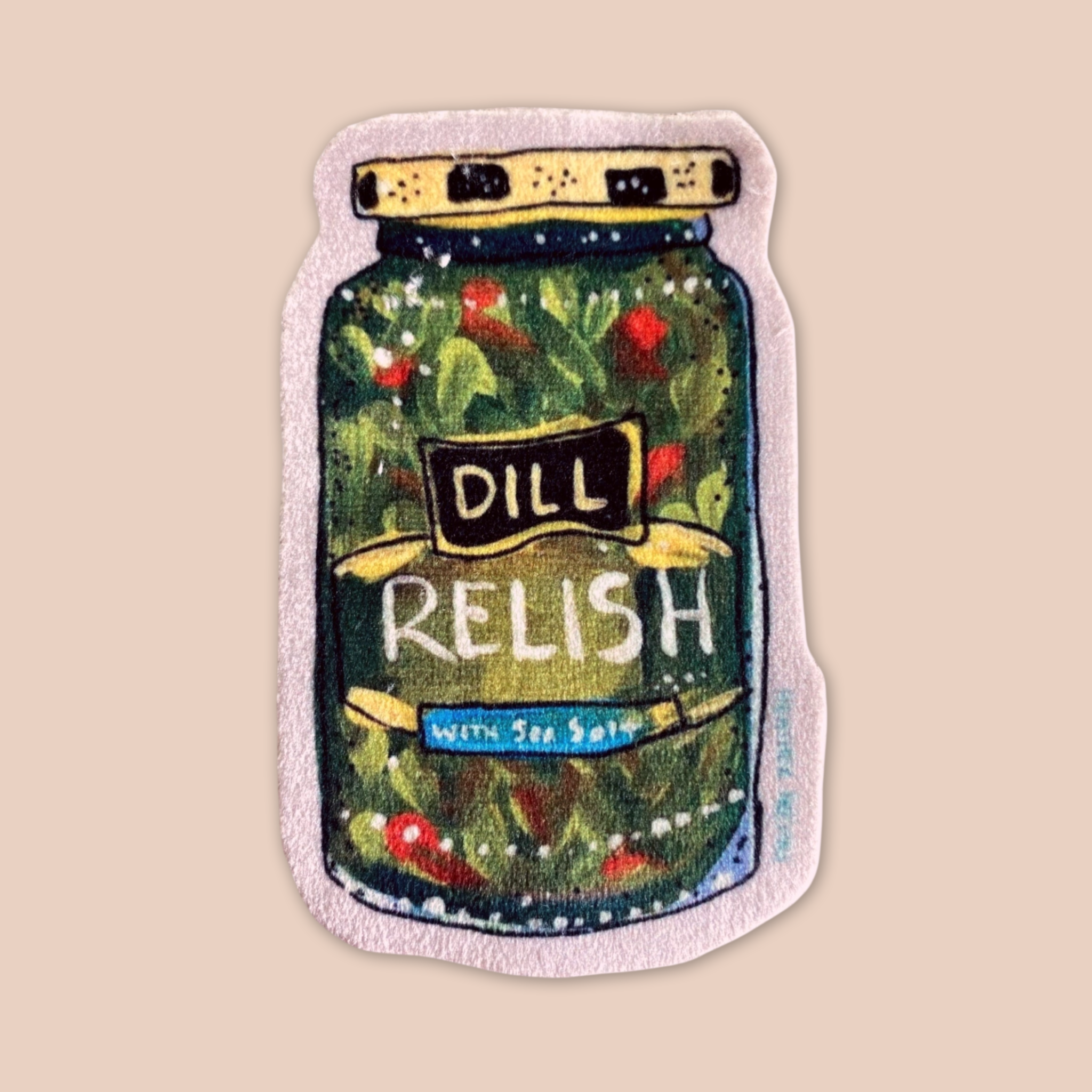 Relish - Sew On Velveteen Patch