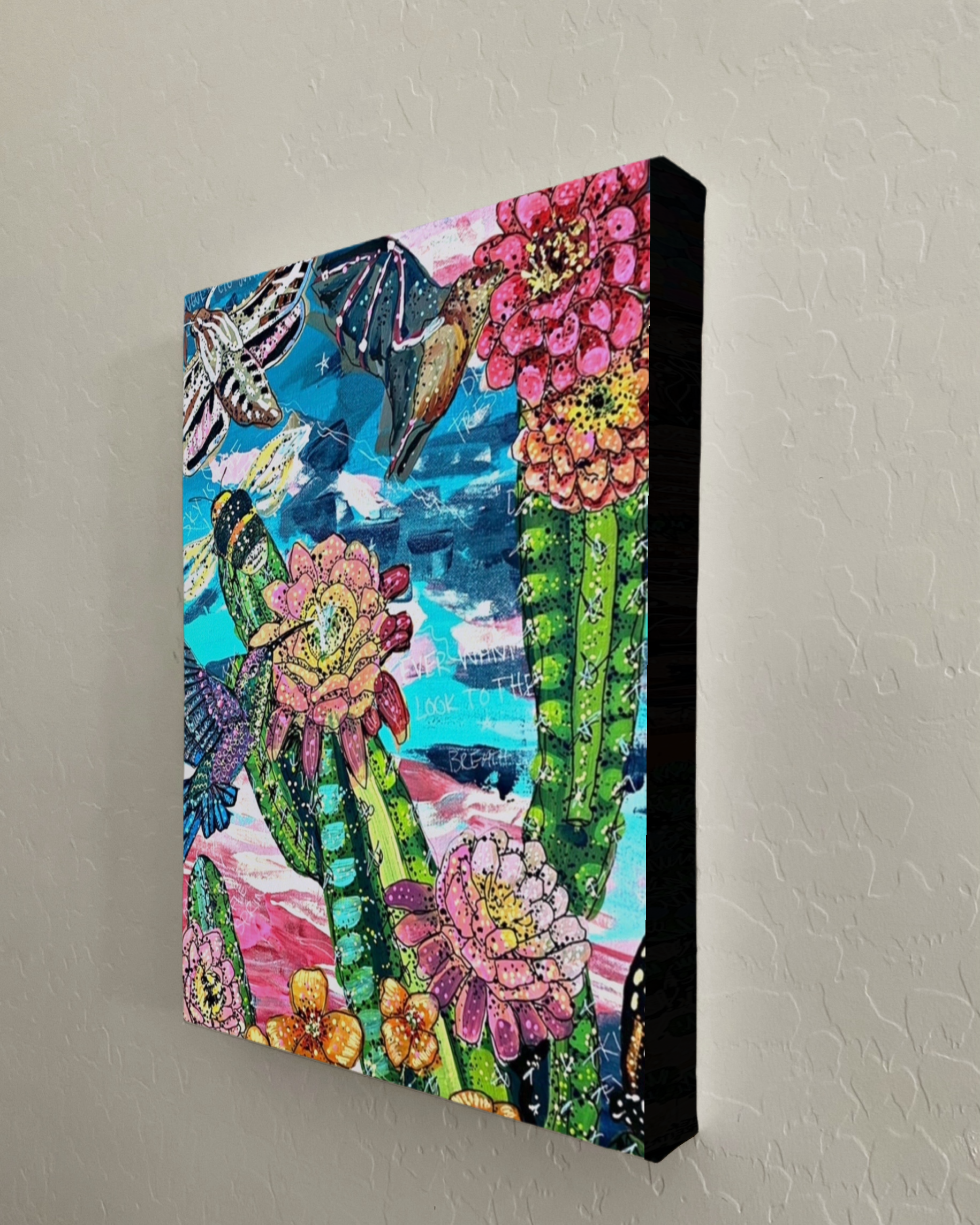 Desert Twilight Pollinators Print