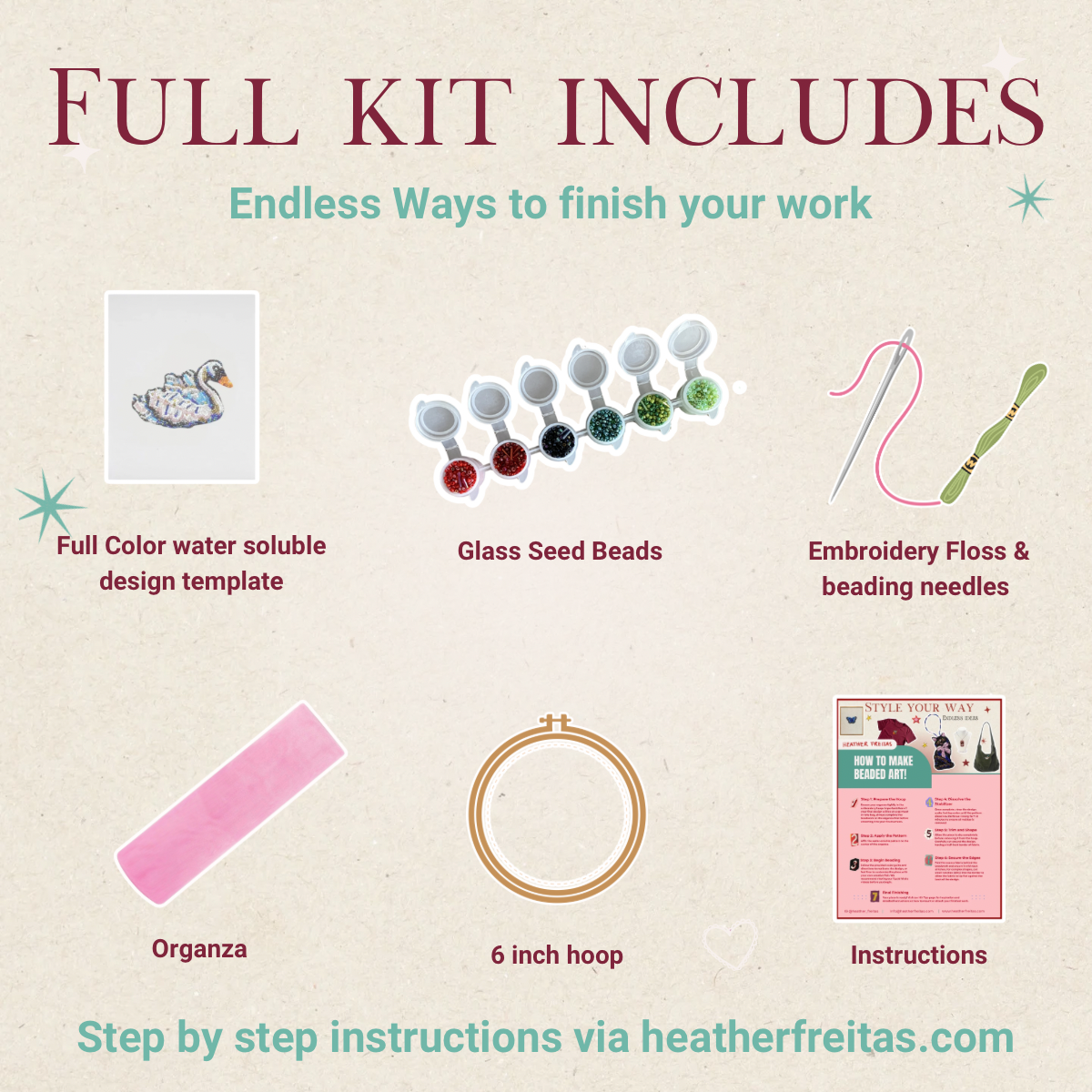 Tooth Beaded Art Kit