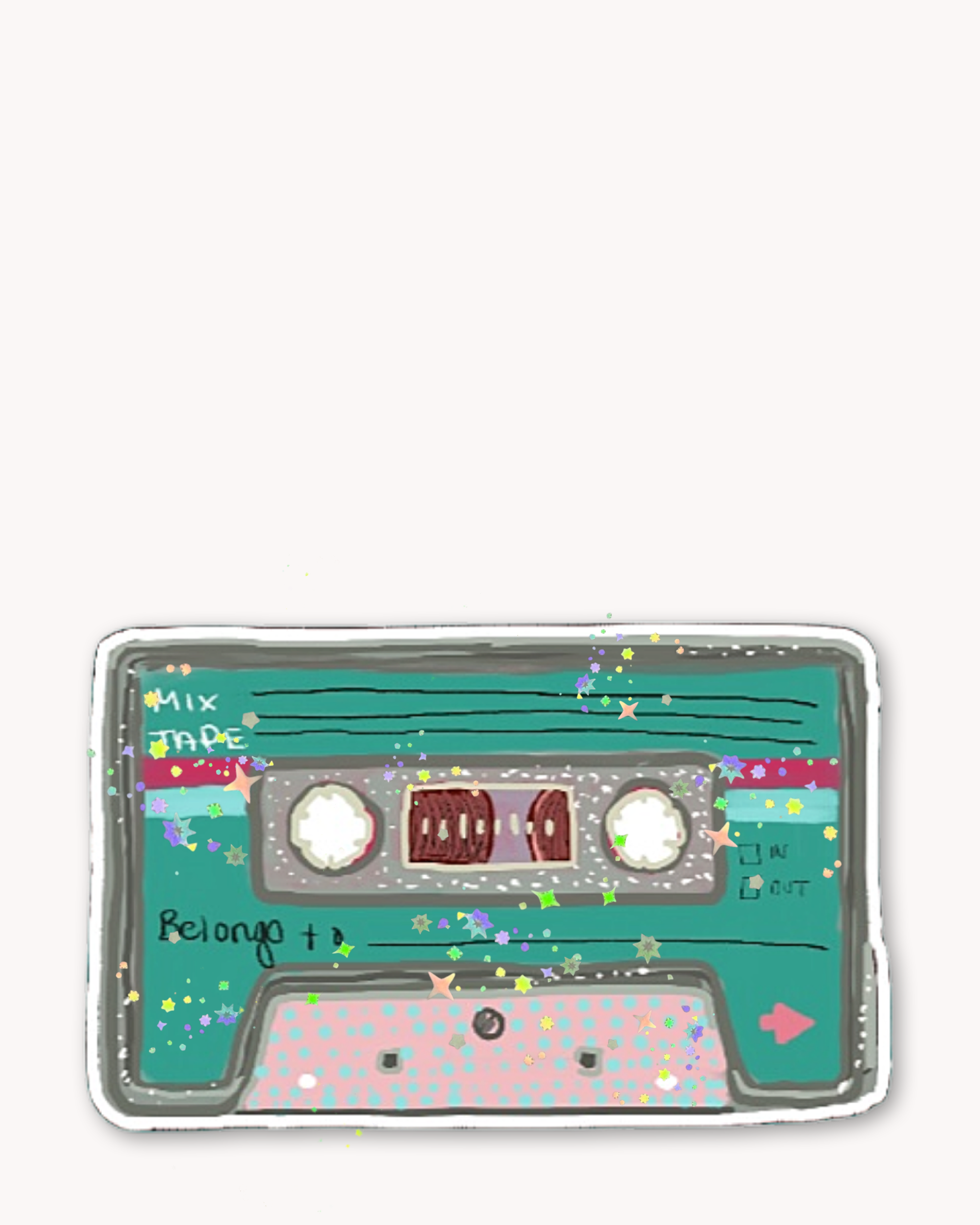 Emerald Mixtape Sticker