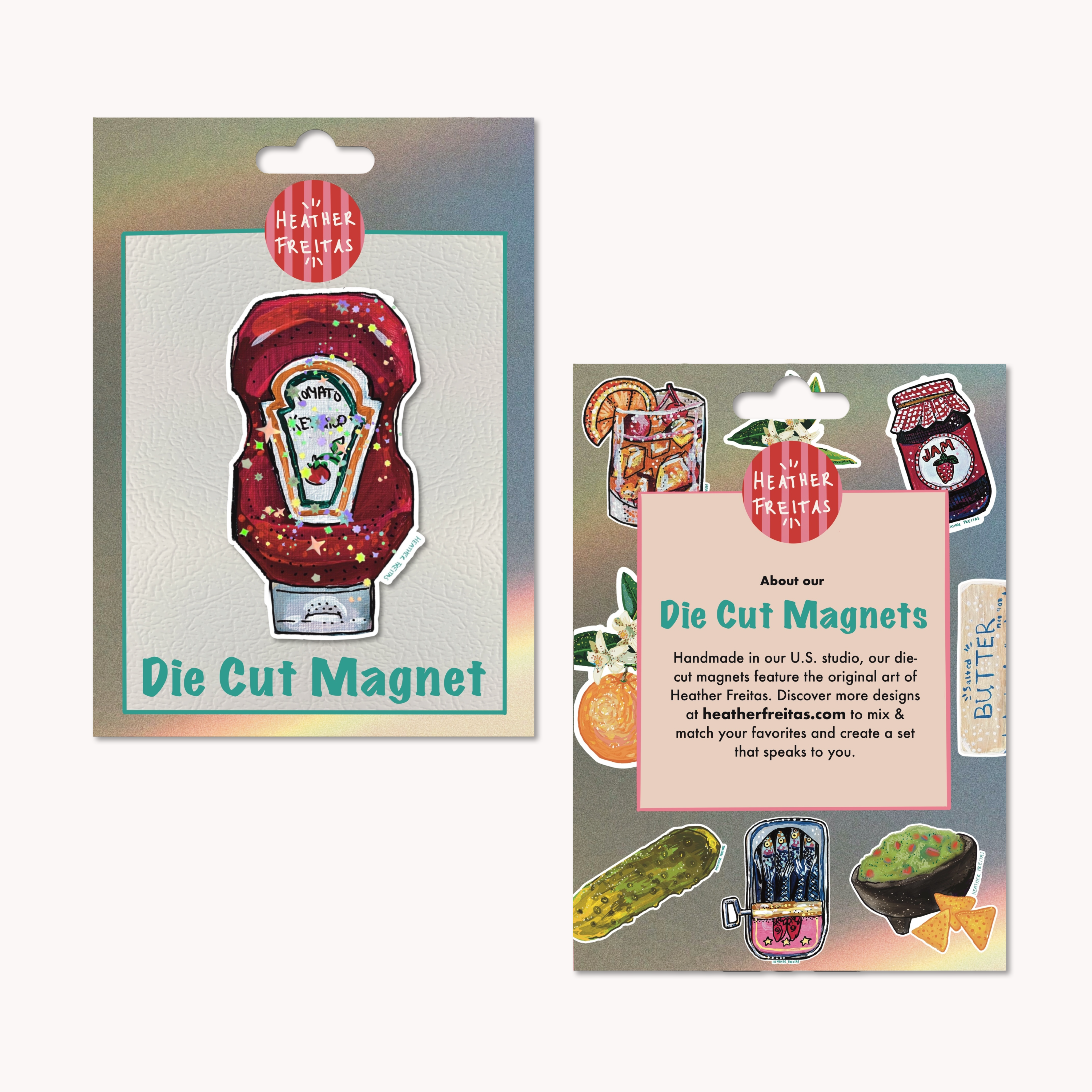 Ketchup Magnet ( Die-Cut )