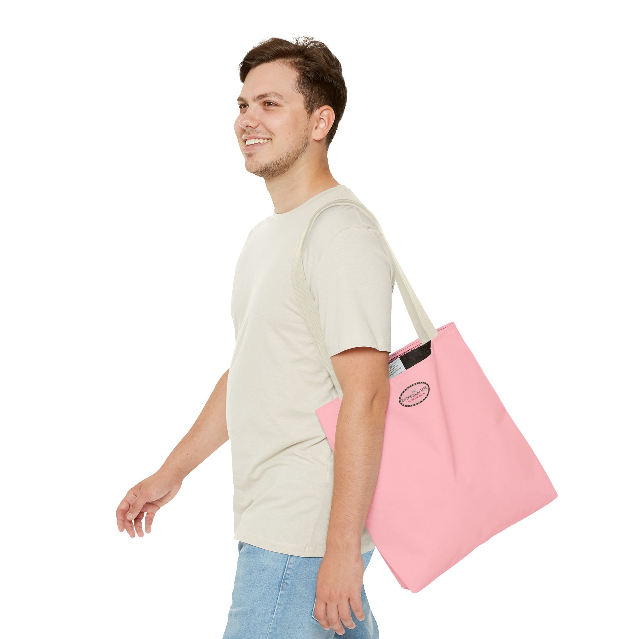 Pink Basic Tote ( Unlined )