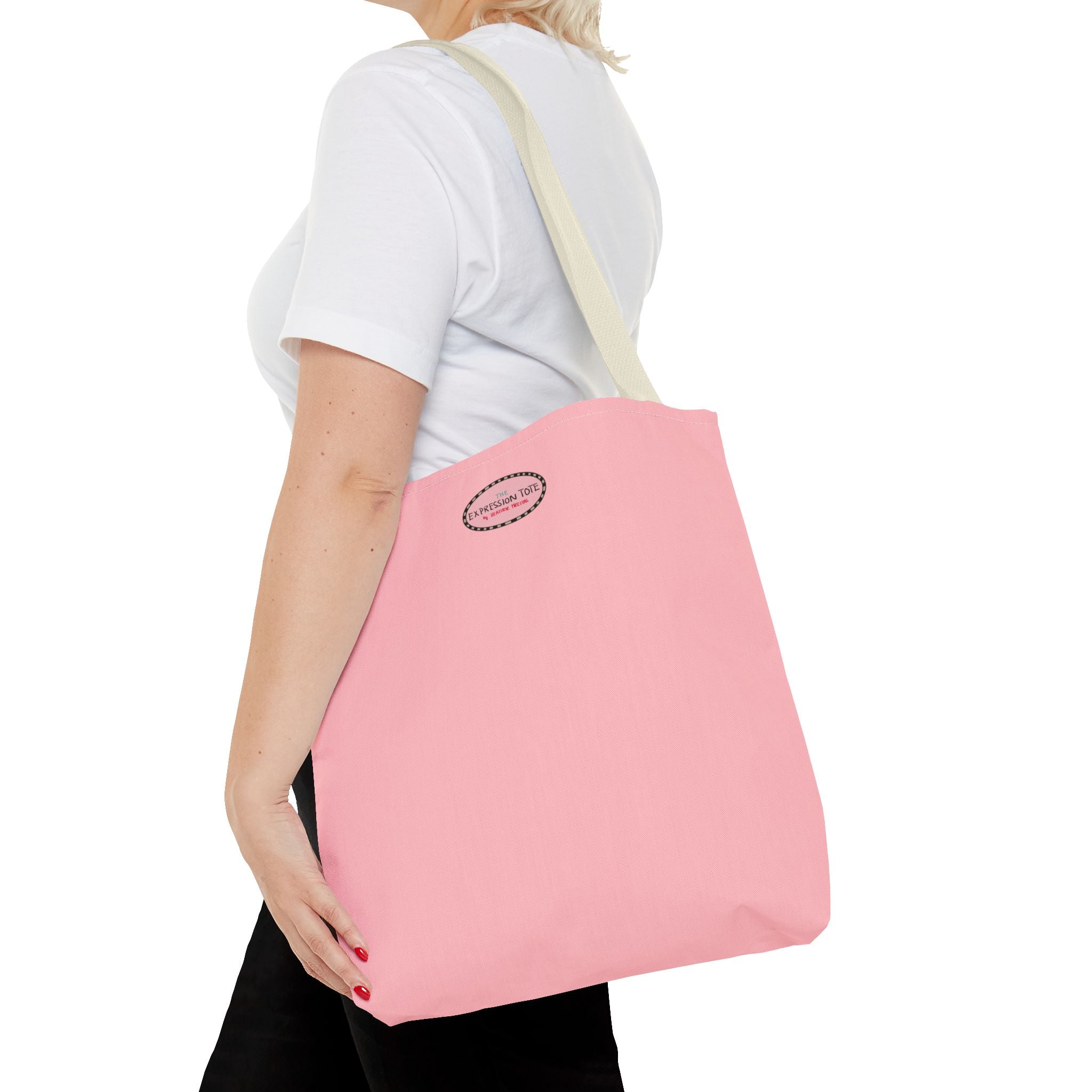 Pink Basic Tote ( Unlined )