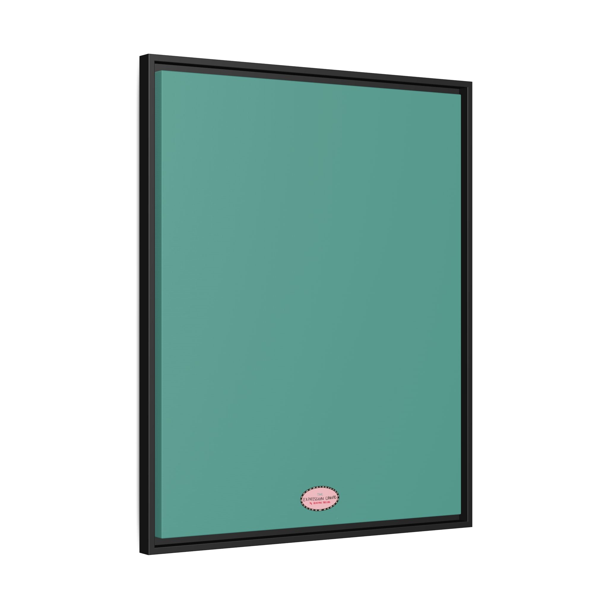 Moss Expressions Framed Canvas Print