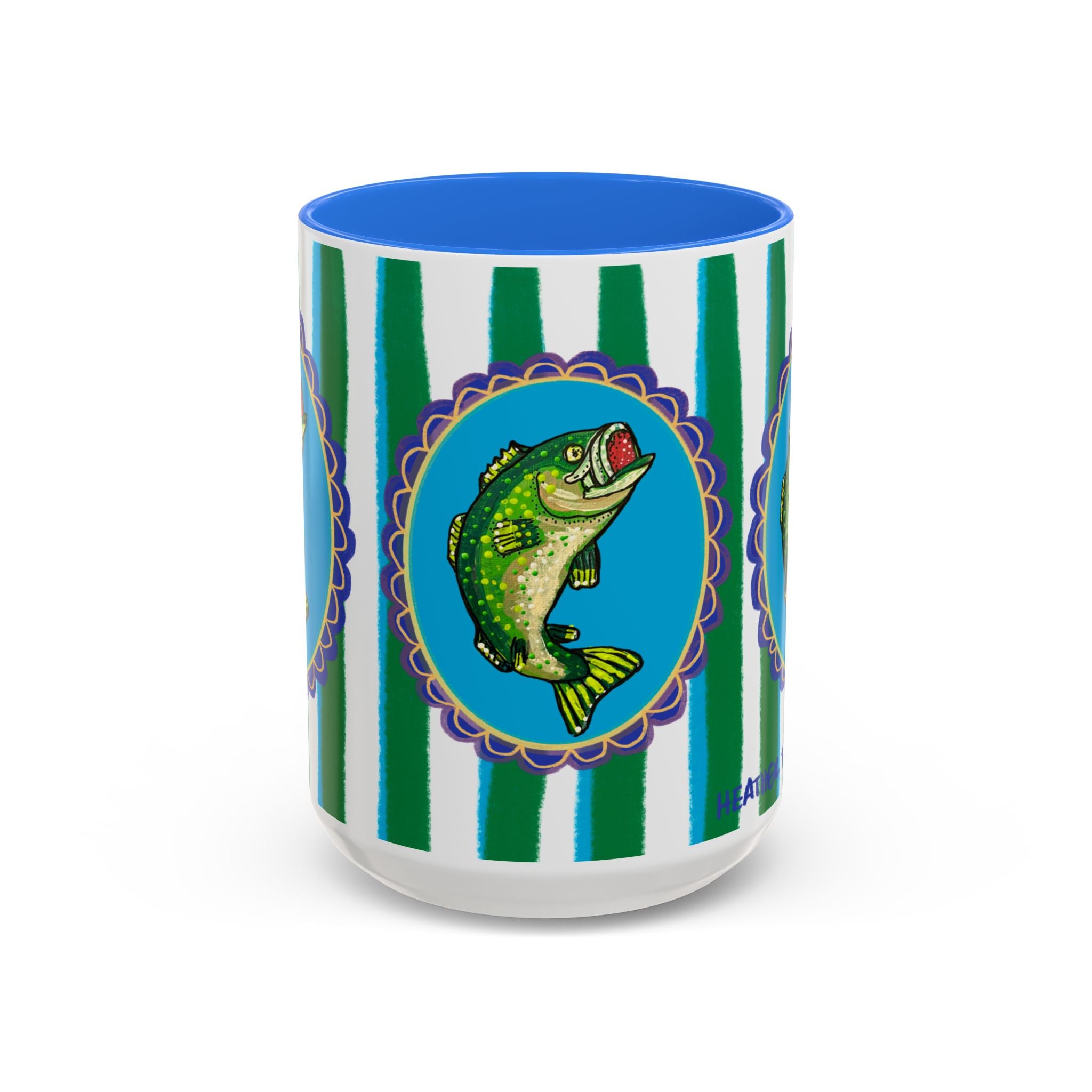 Bass Fish Coffee Mug 15oz