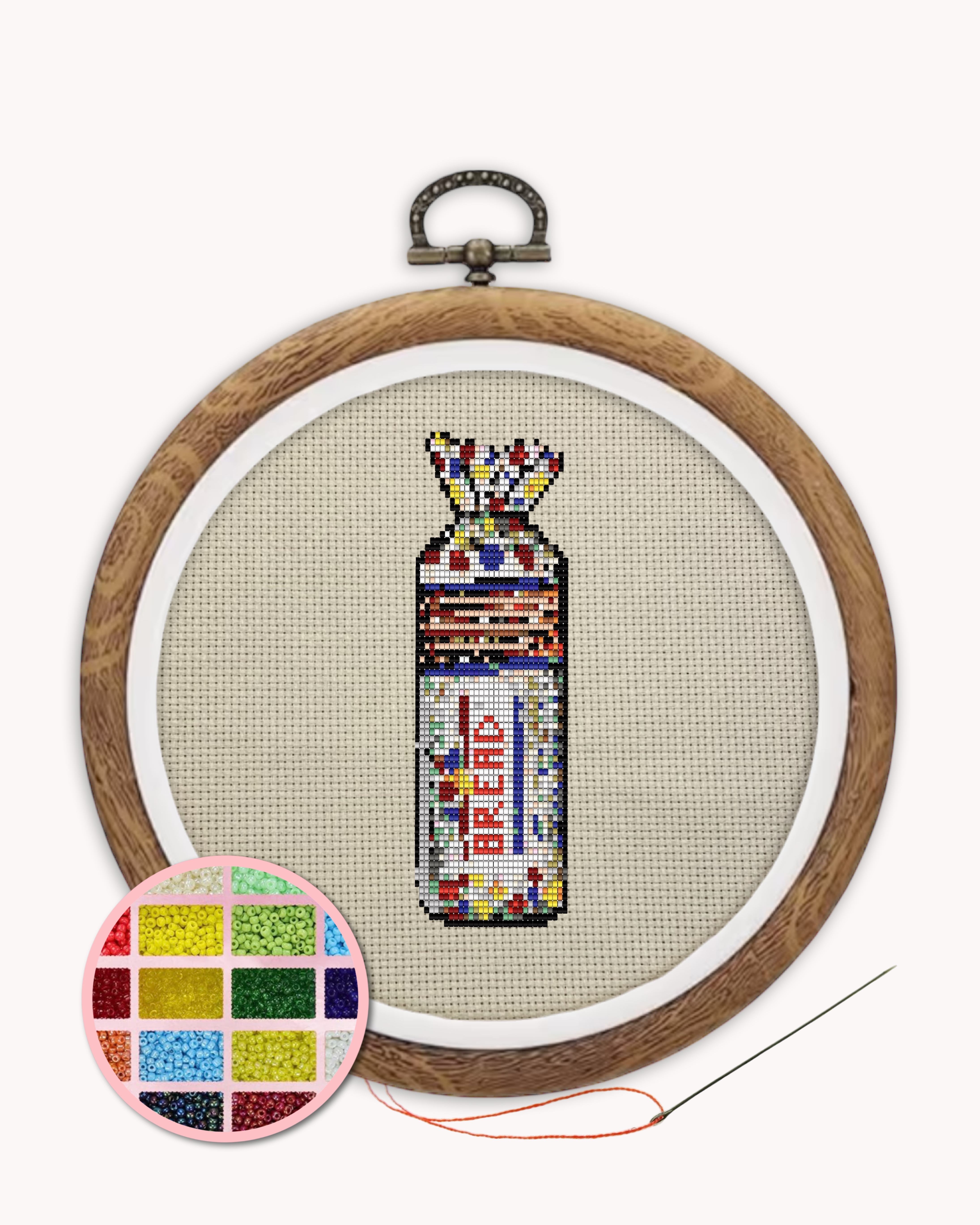 Bread Beaded Art Kit ( L 5 inch )