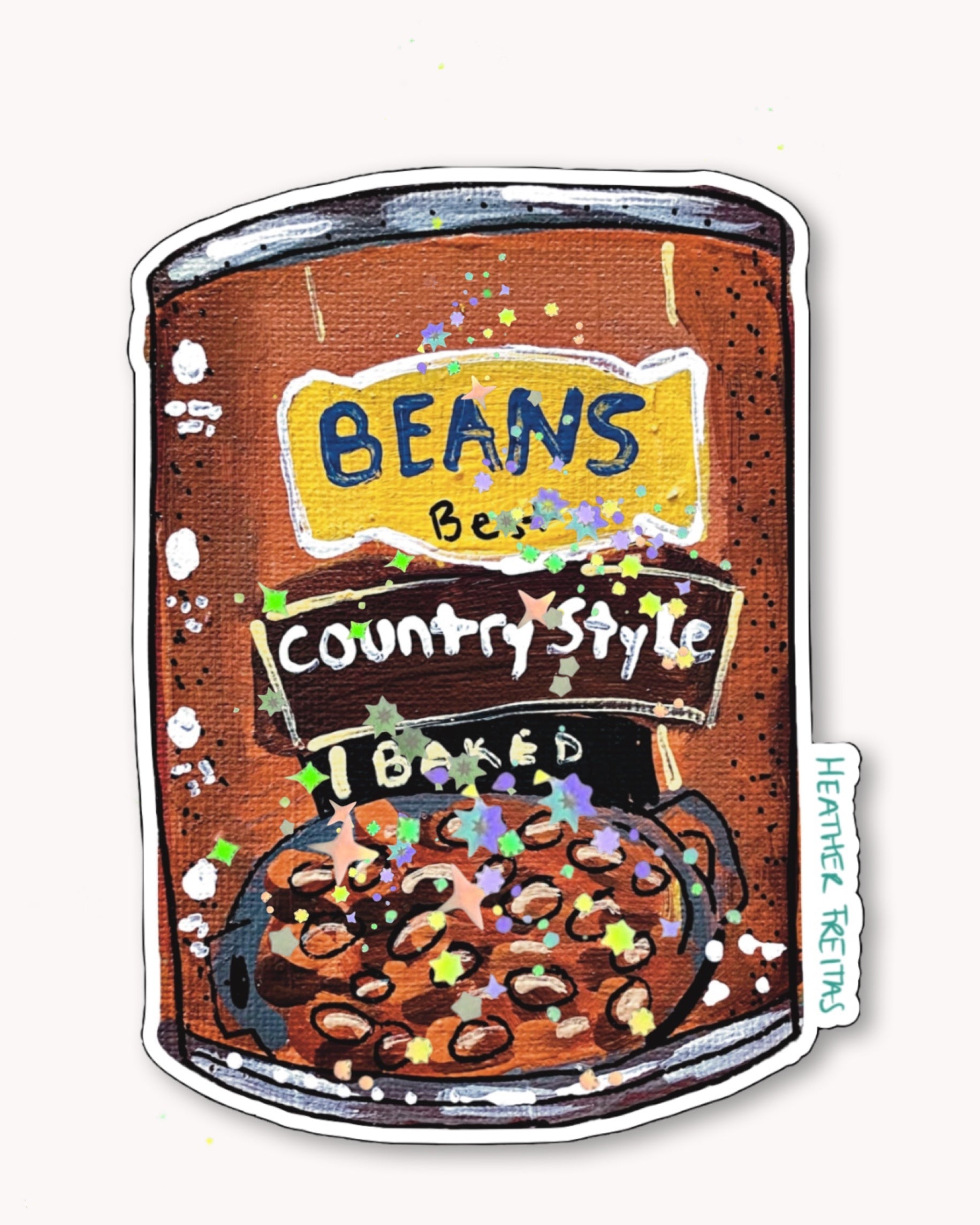 Baked Beans Sticker