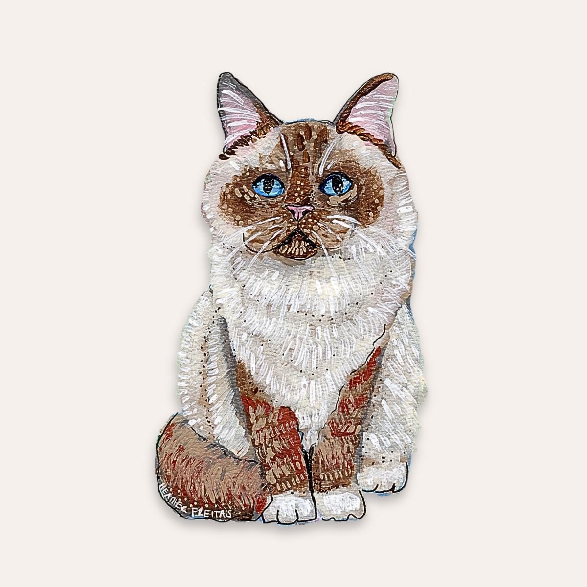 Ragdoll Cat Sticker