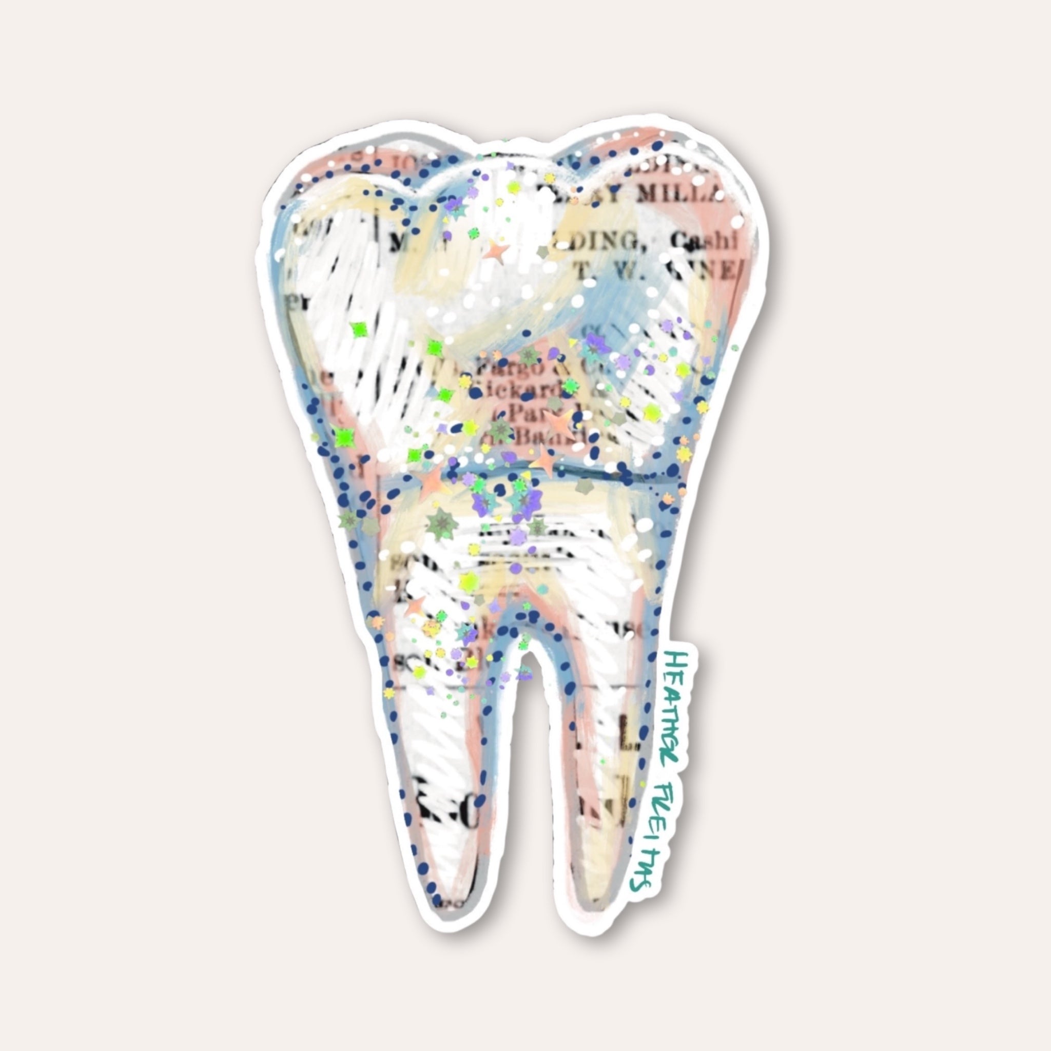 Tooth Sticker