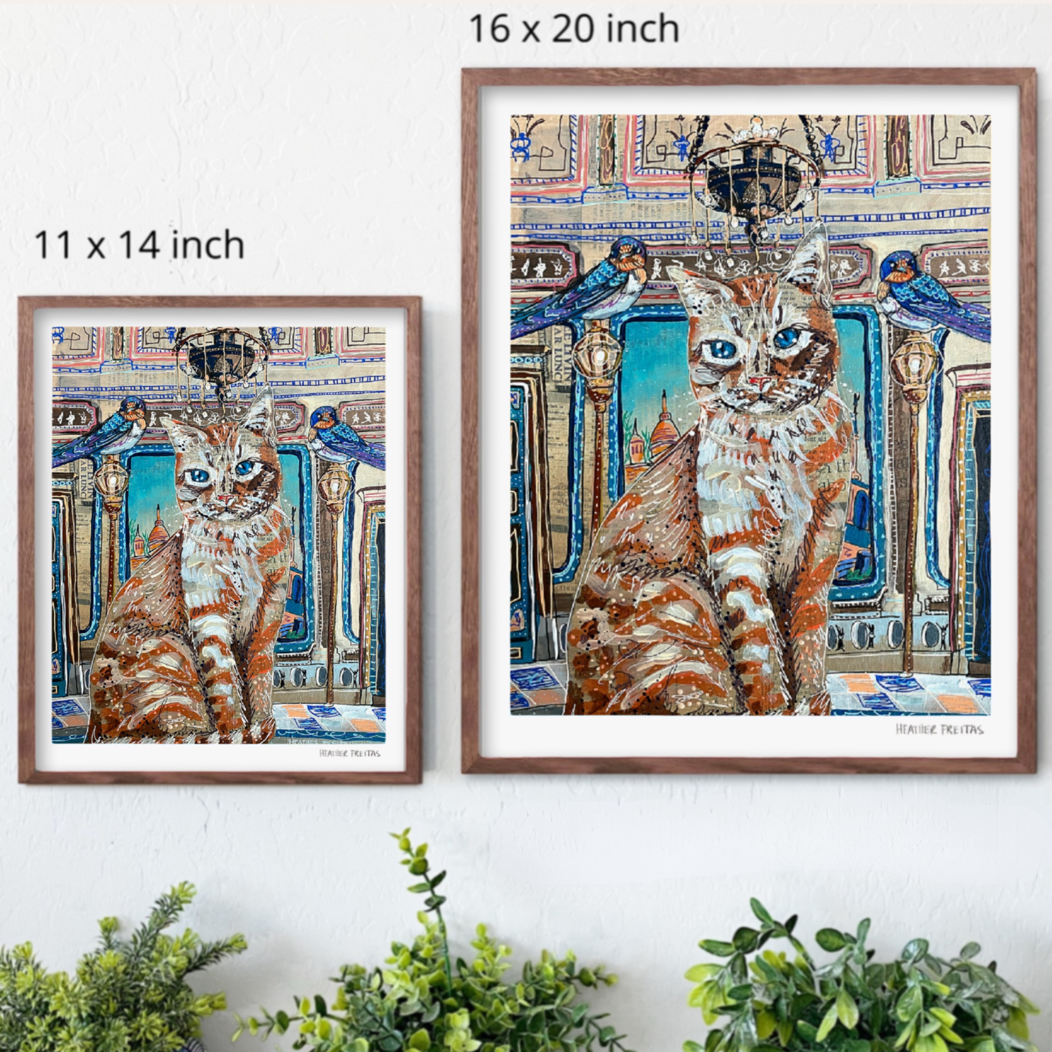 Royal Castle Cat Fine Art Print