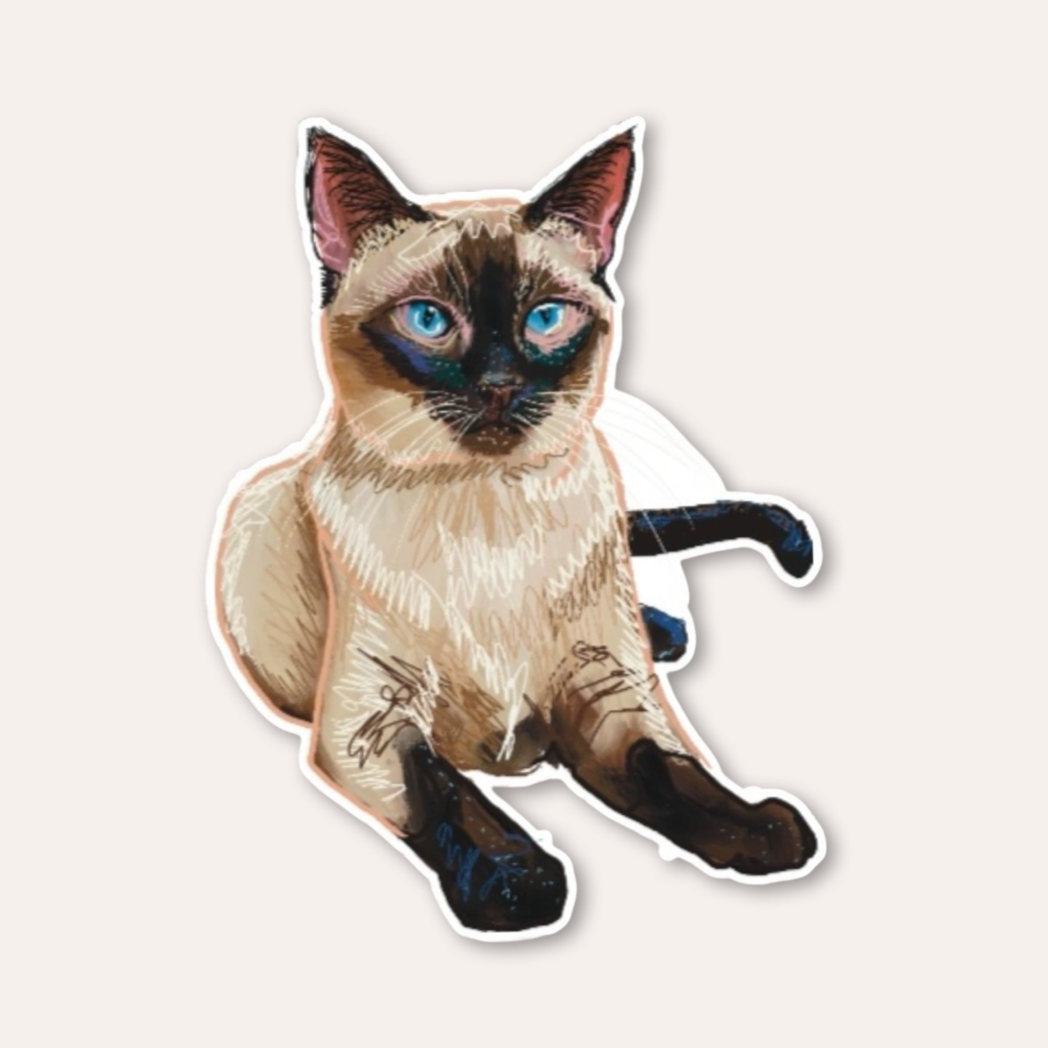 Siamese Sticker