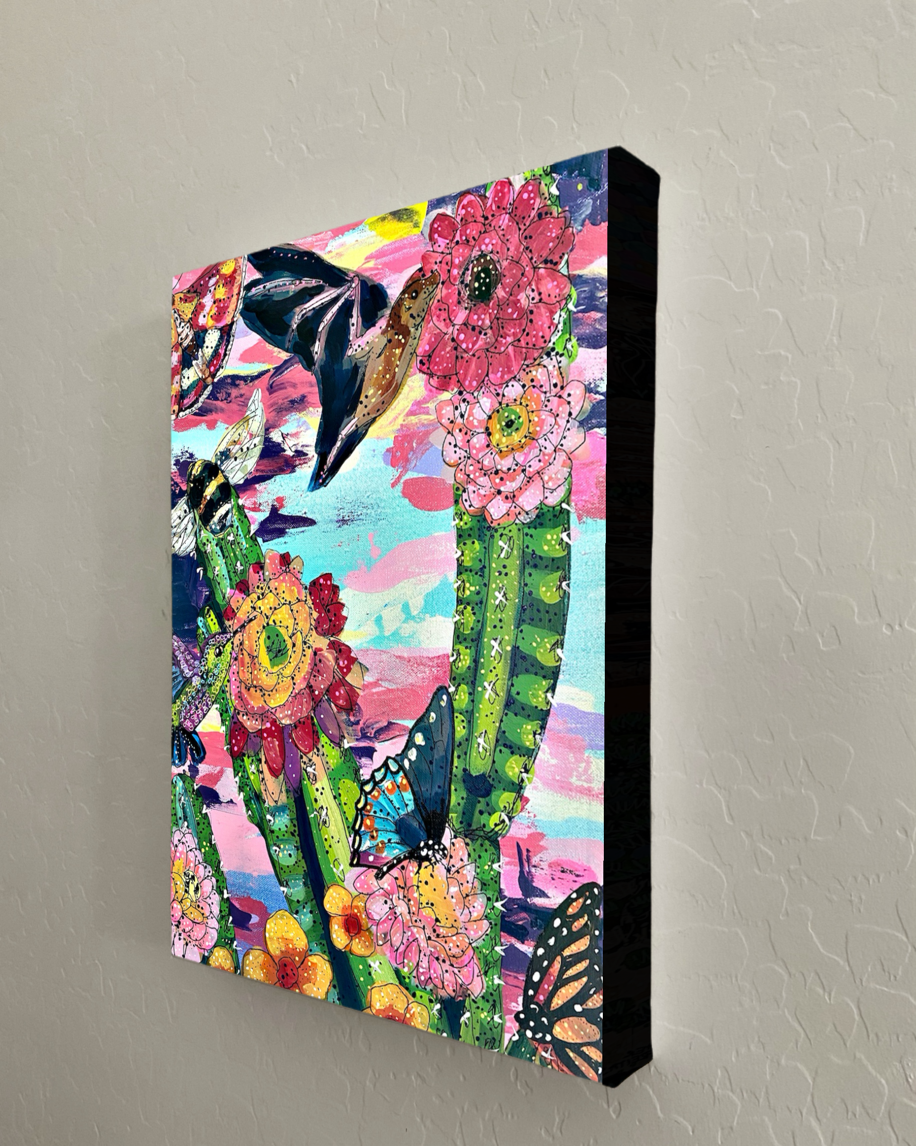 Desert Dawn Pollinators Print