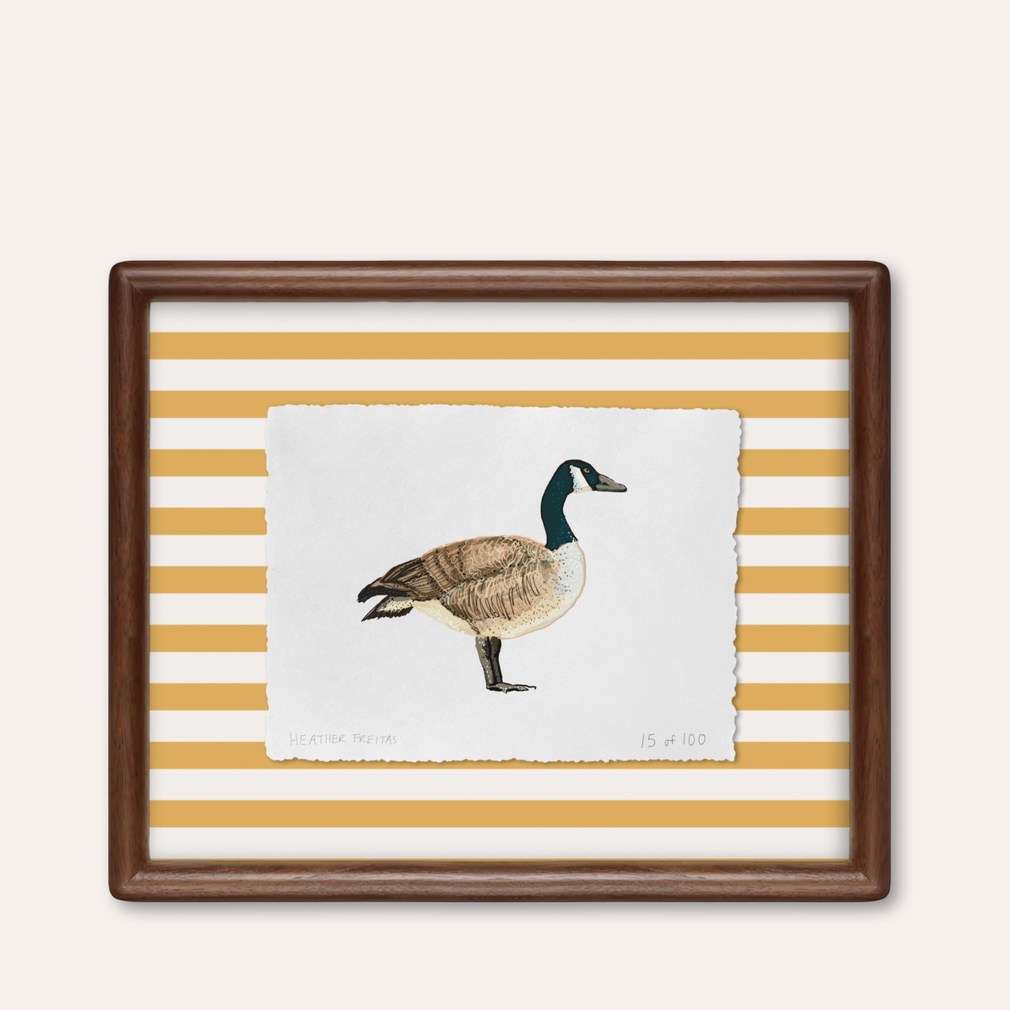 Goose Limited Edition Framed Print