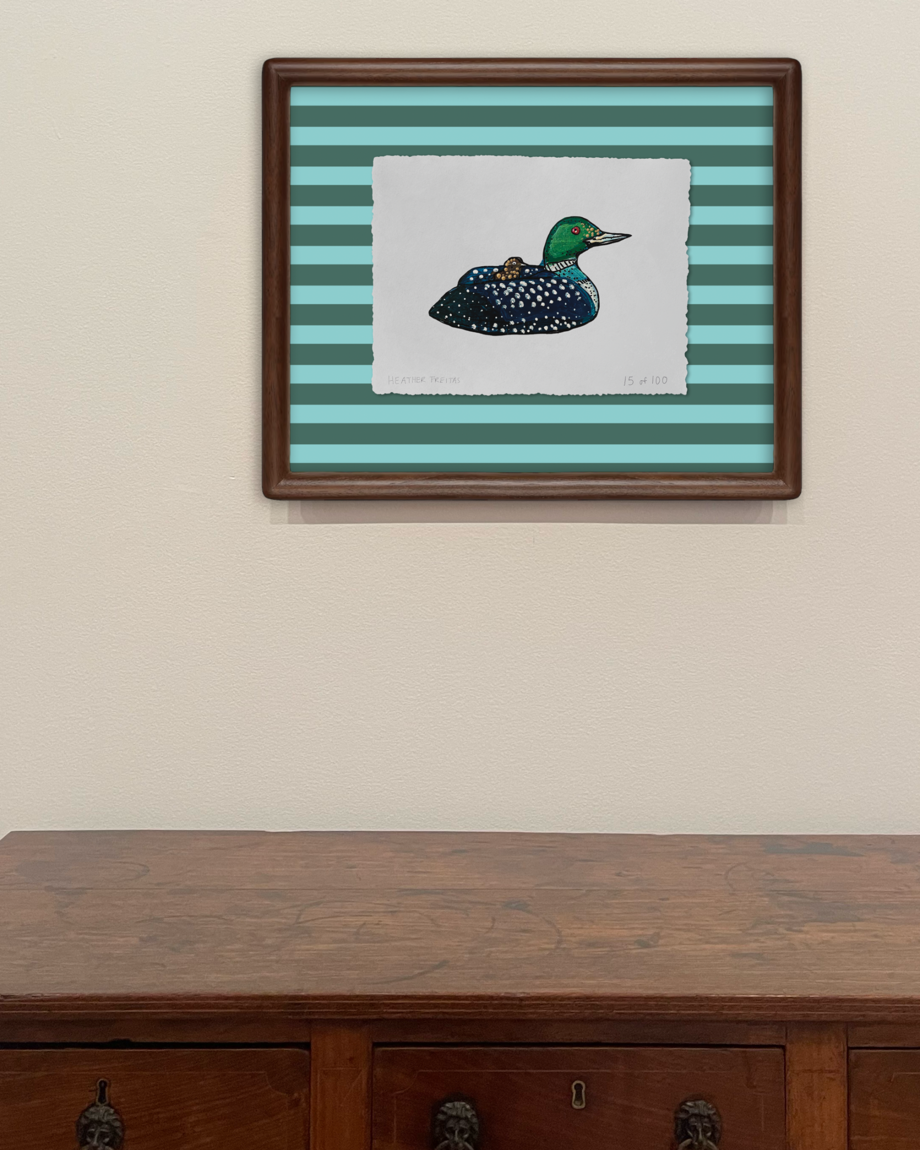 Loon Limited Edition Framed Print