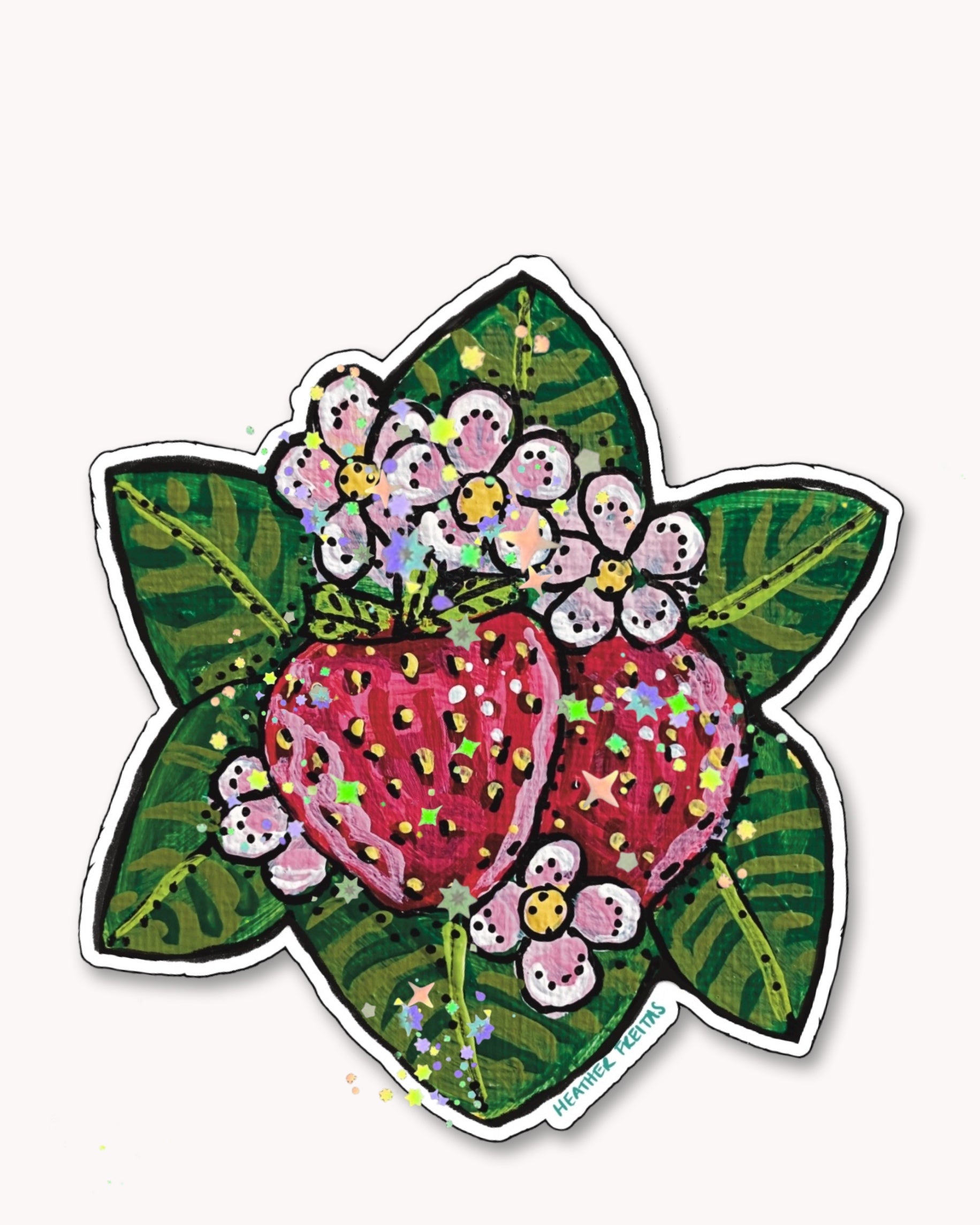 Strawberry Sticker