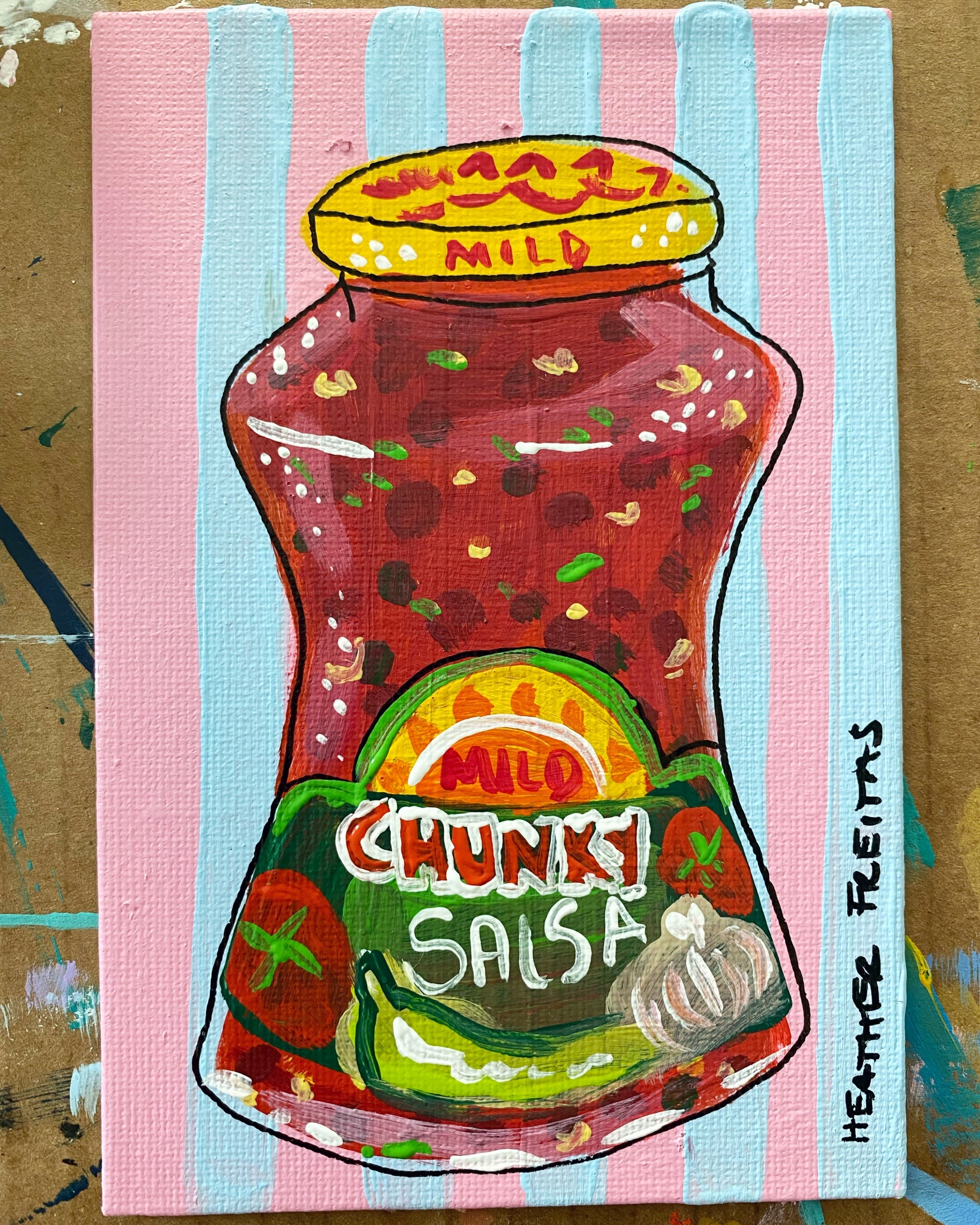 Mild Salsa ( Original Painting )