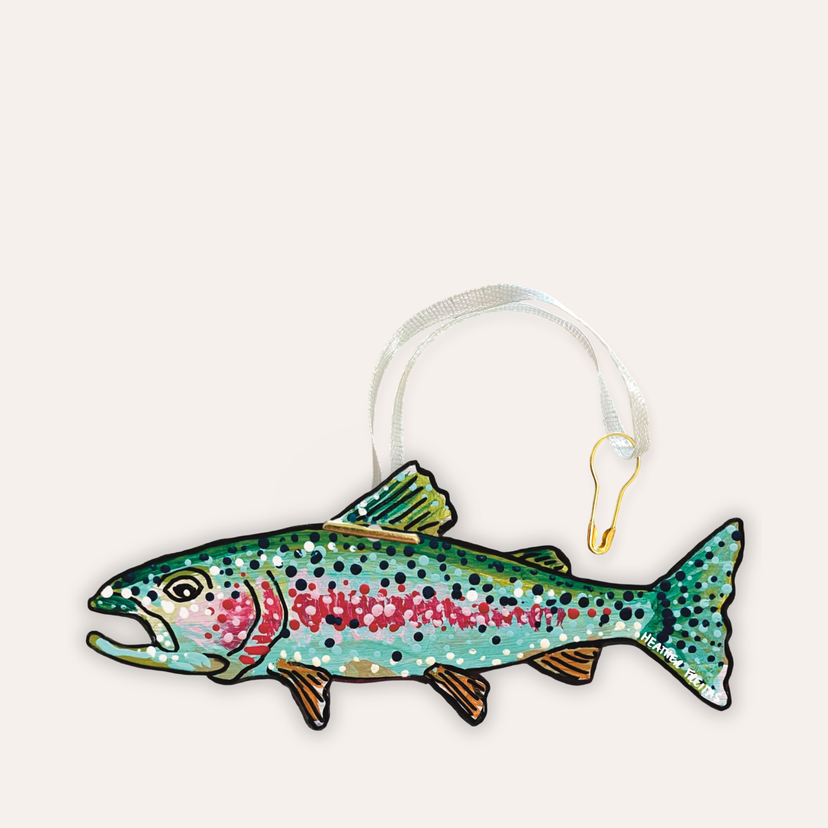 Rainbow Trout Gift Tag