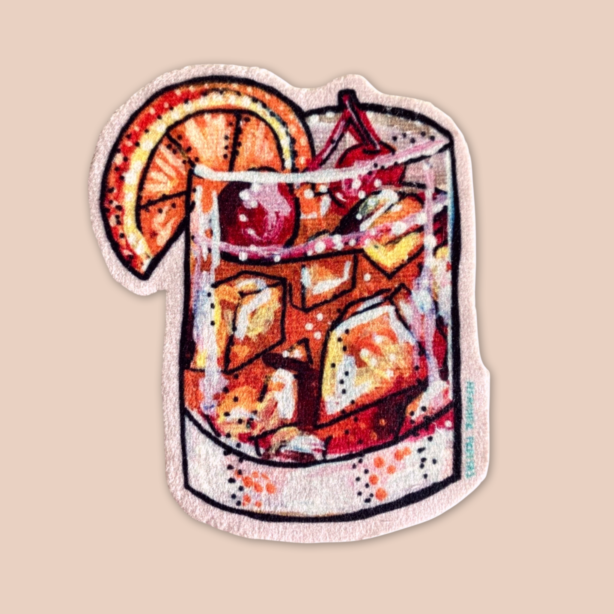 Old Fashioned - Sew On Velveteen Patch