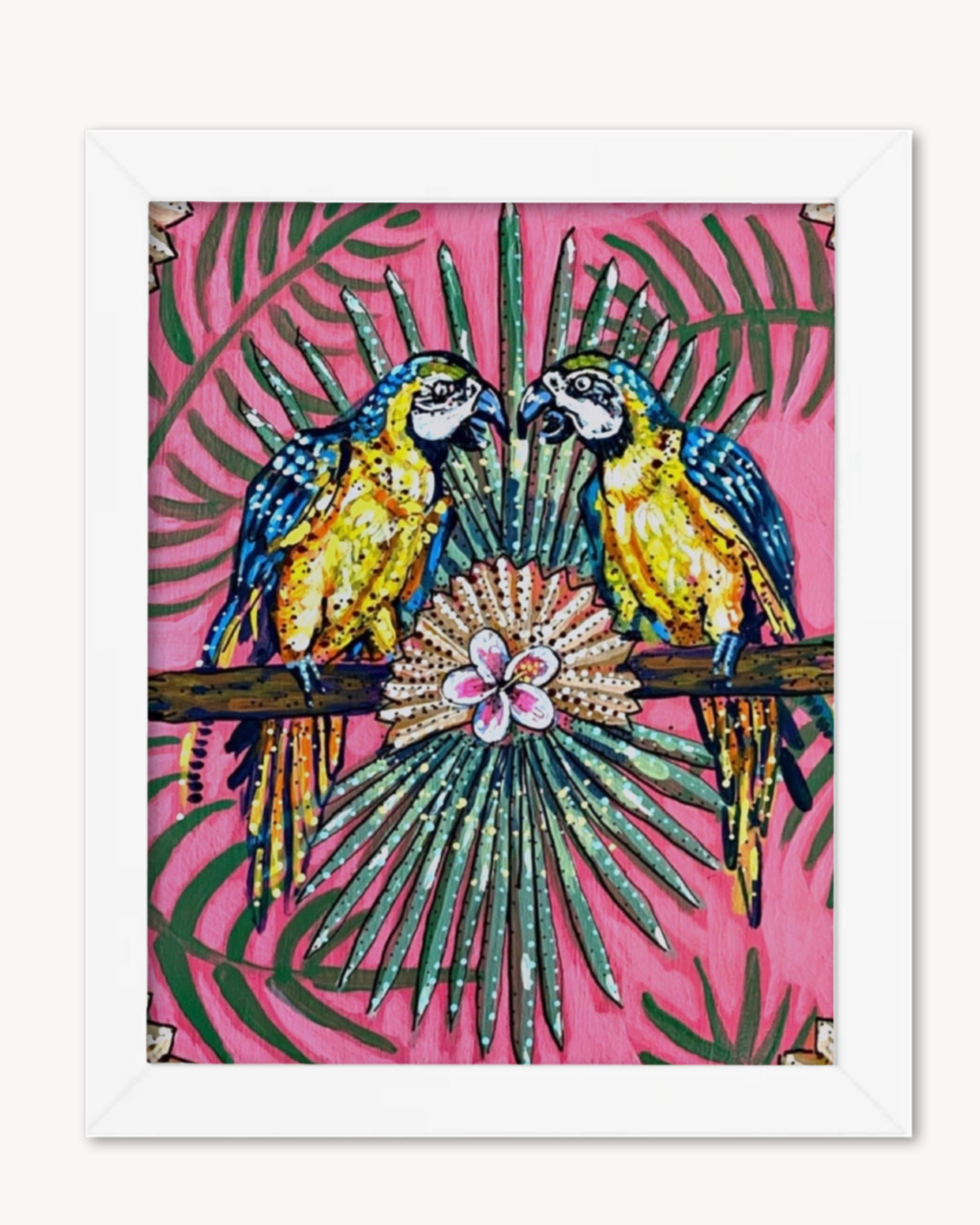 Parrot Paradise Print
