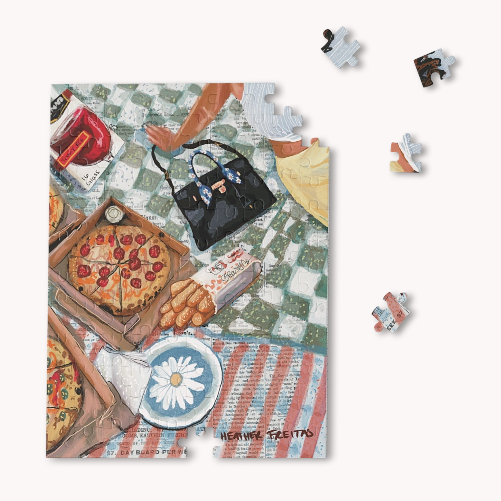 Picnic Fine Art Puzzle